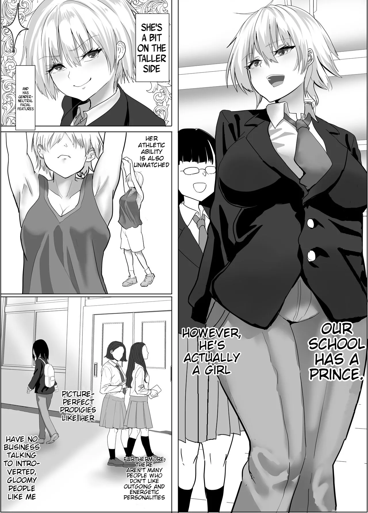 Narcissist na Ouji-sama-kei Joshi wa, Toilet Gaman Dekizu page 2 full