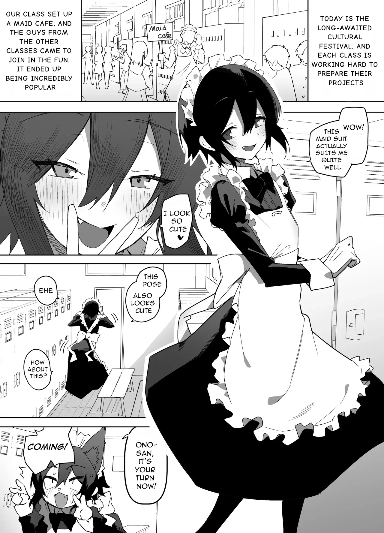 Nonke na Ore ga Doukyuusei ni Me o Tsukerare Mesu Ochi Suru Hanashi | A story about how a straight guy like me gets targeted by a classmate and turned into a woman page 2 full