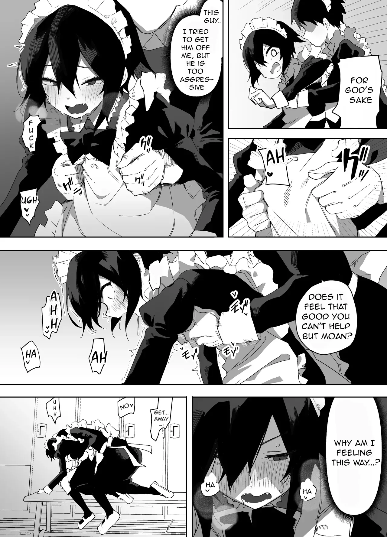 Nonke na Ore ga Doukyuusei ni Me o Tsukerare Mesu Ochi Suru Hanashi | A story about how a straight guy like me gets targeted by a classmate and turned into a woman page 8 full