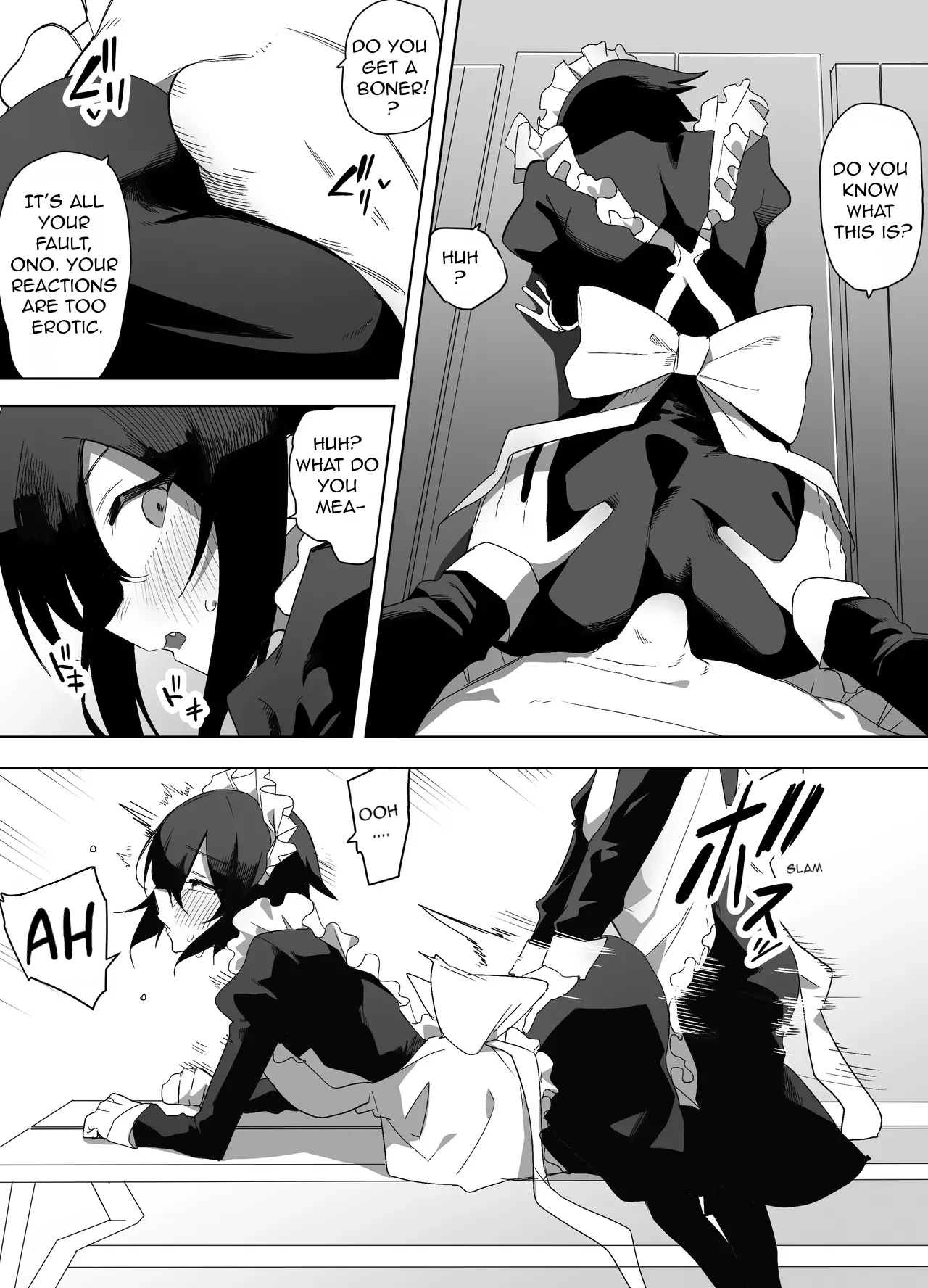 Nonke na Ore ga Doukyuusei ni Me o Tsukerare Mesu Ochi Suru Hanashi | A story about how a straight guy like me gets targeted by a classmate and turned into a woman page 9 full