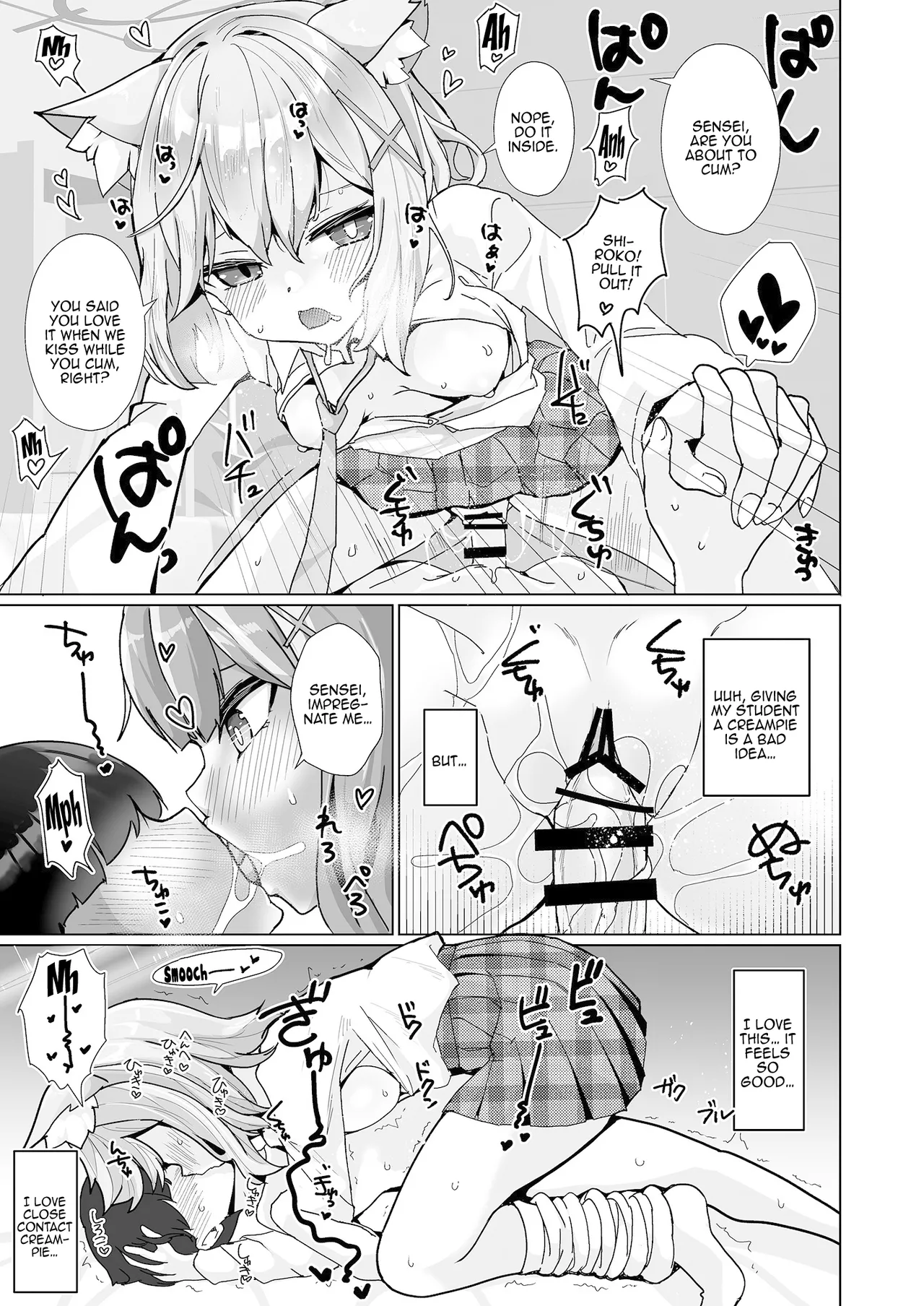 N, Sensei, Watashi-tachi to Aka-chan / Mm, Sensei, You Should Get Us Pregnant page 8 full