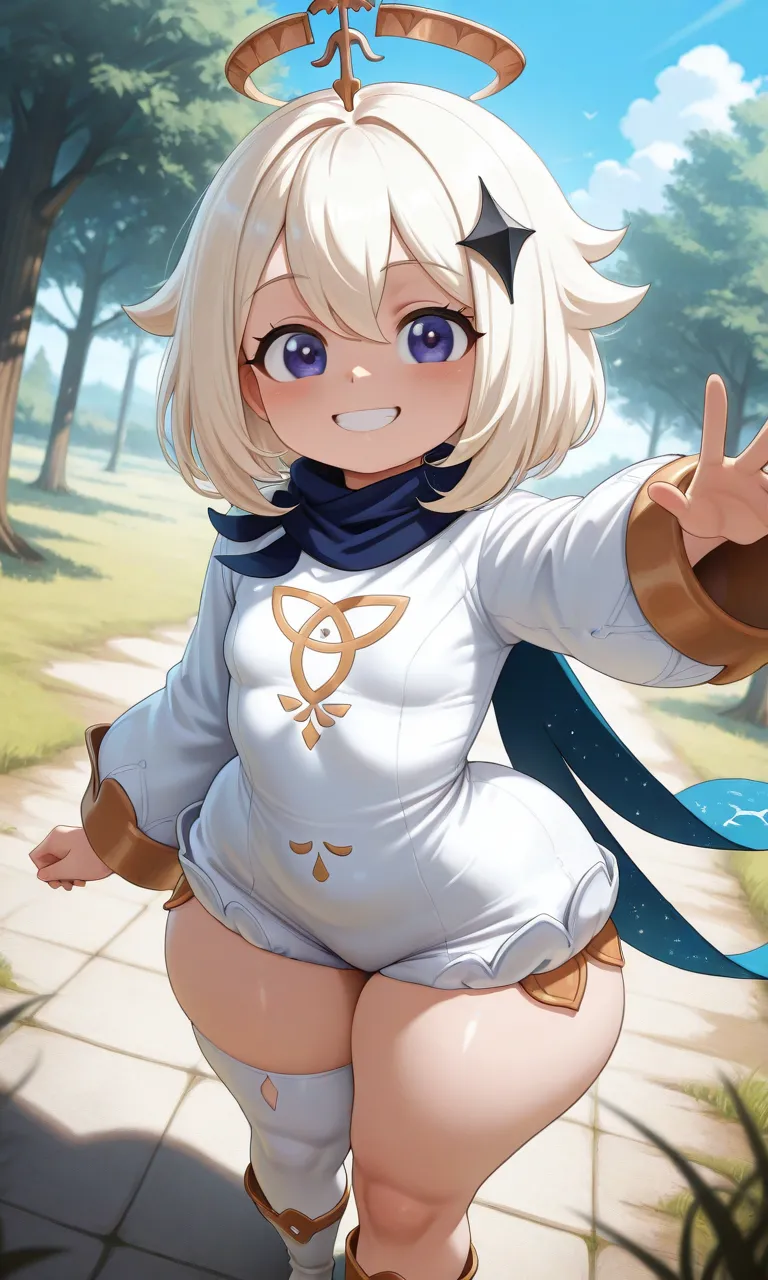 Genshin Impact - Kachina & Paimon daidoujipv ai generated page 4 full