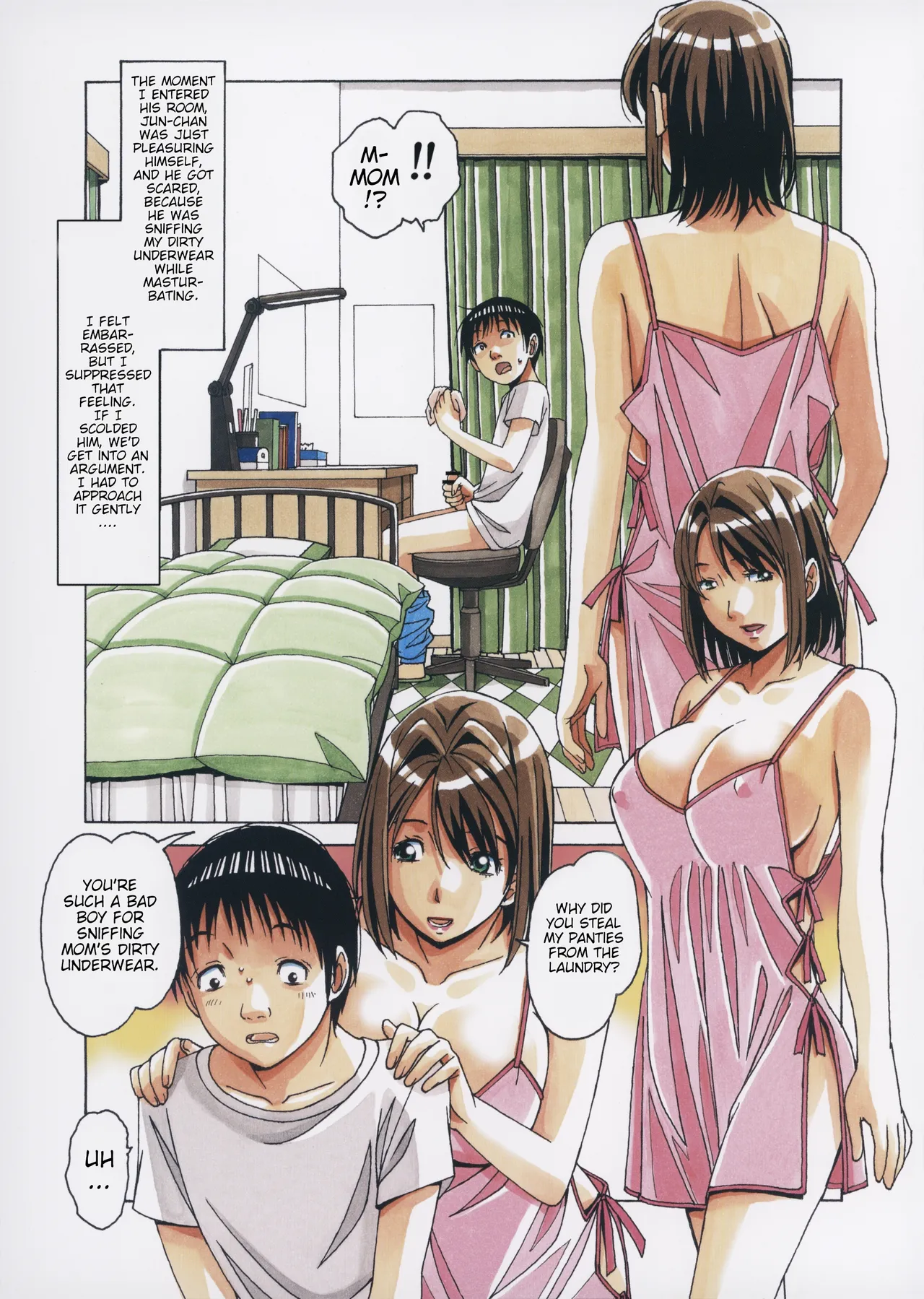 Musuko to onaji yane no shita de 3 | With My Son Under The Same Roof 3 page 8 full