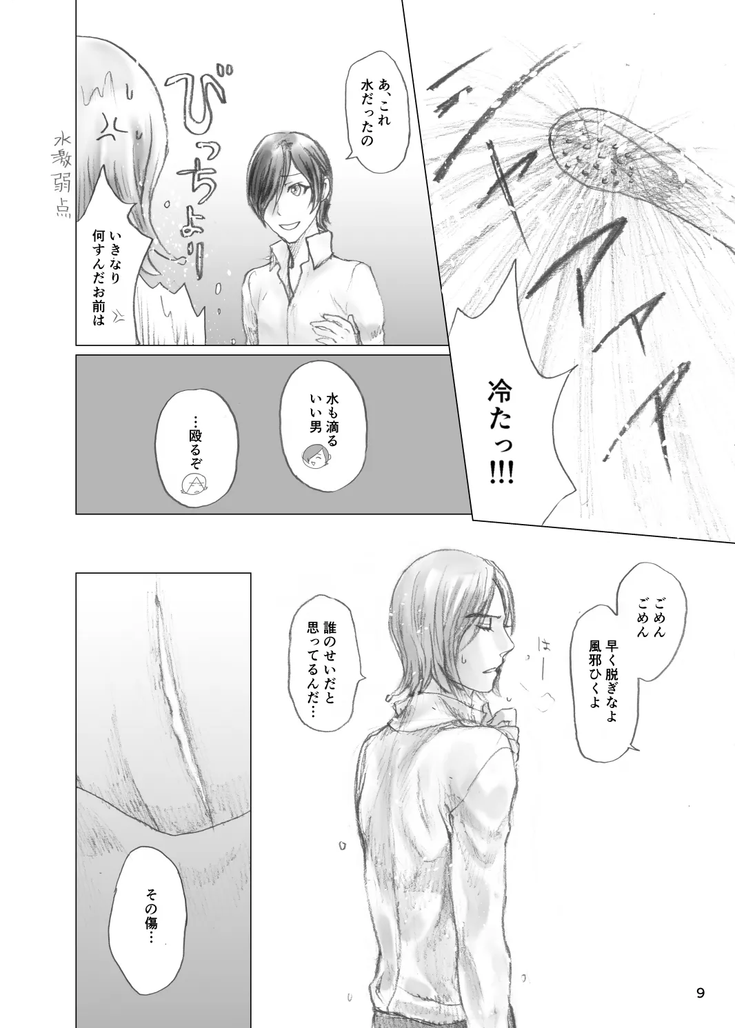 "Netsu to Kizuato" Sairoku page 8 full