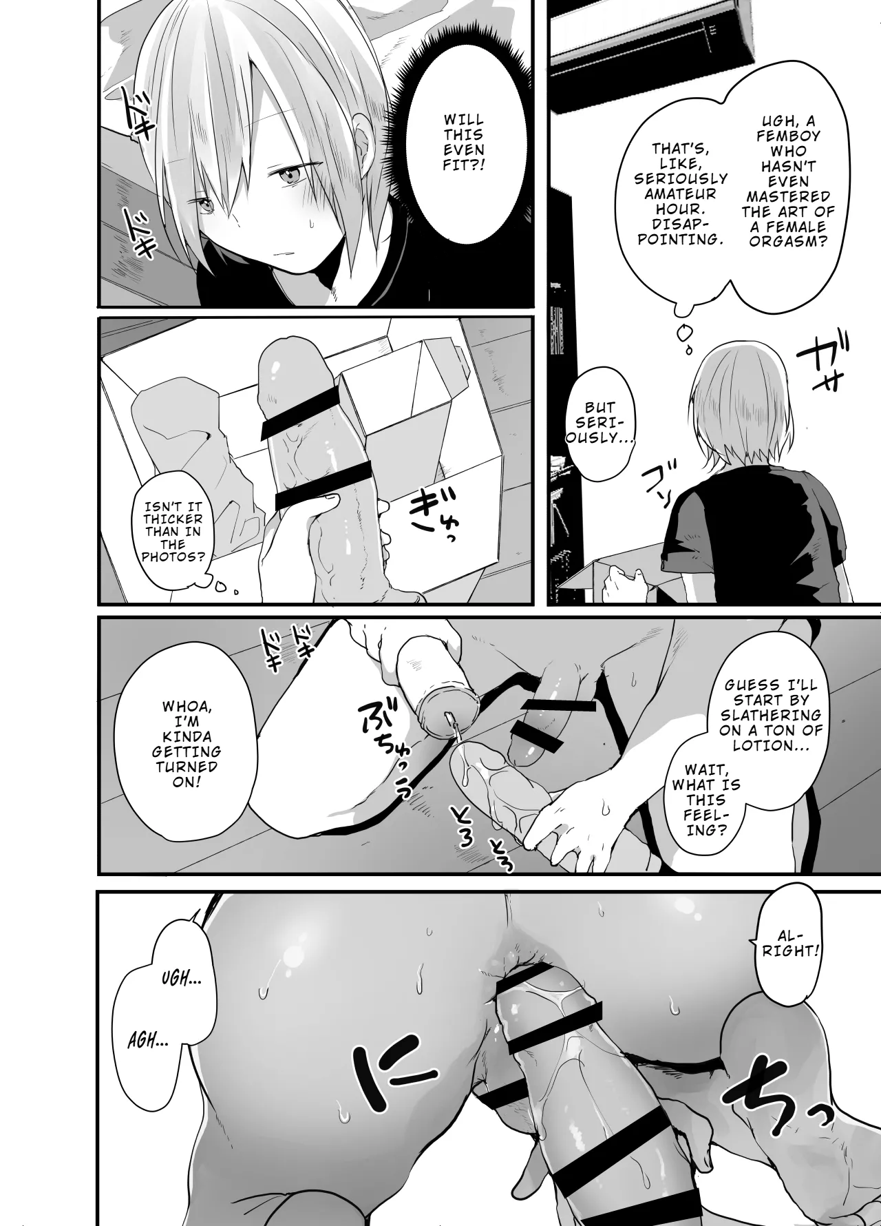 Choroi Josou Danshi ni Hamete Nakadashi Pako | Easy‑to‑seduce Cross‑dressing Boy page 3 full