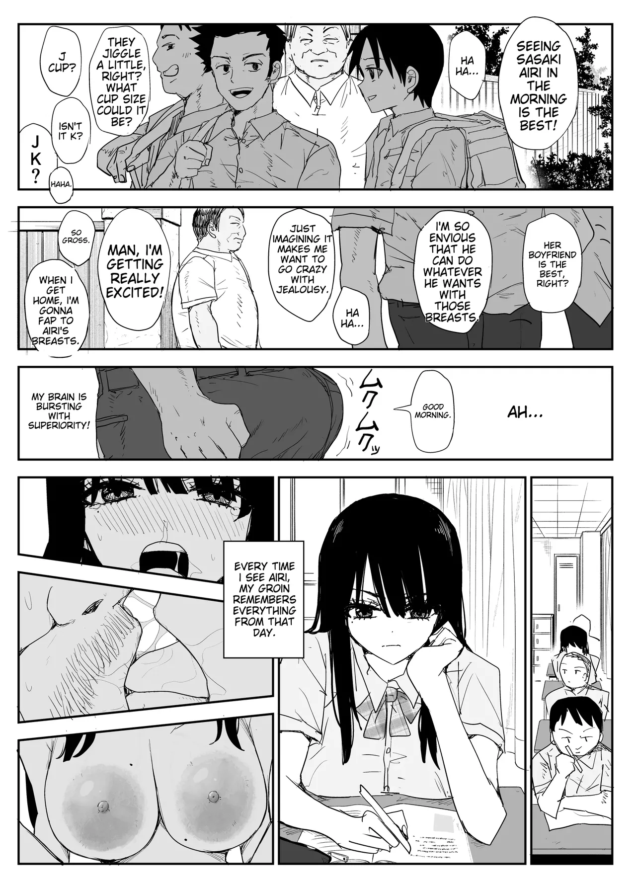 Oshiego Kiss Hame Nikki 2 Iyagaru Oshiego ni Sukumizu Kisete Oppai Nyuurin Shaburimakuru page 8 full