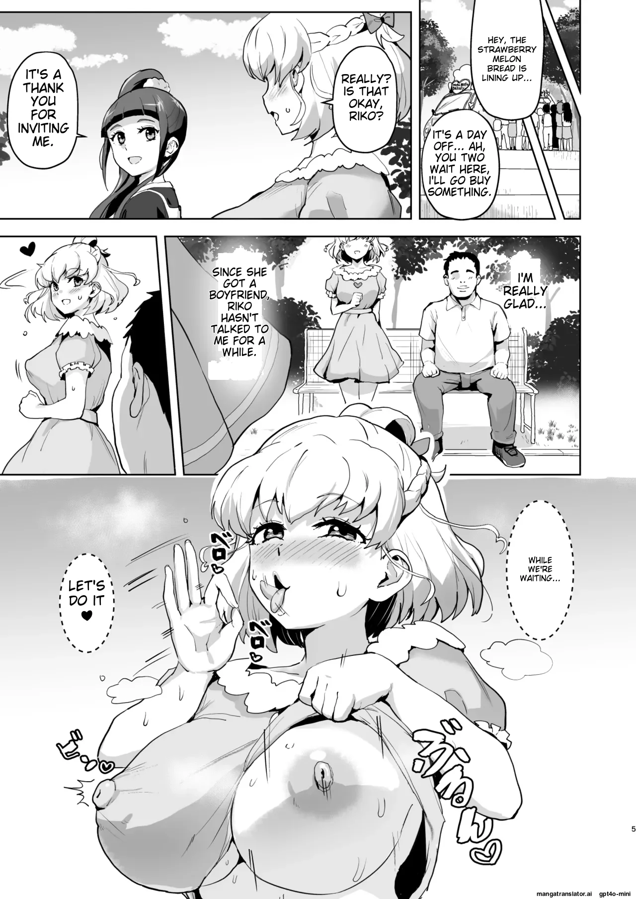 Ima Goshujin-sama Daisuki no Dosukebe Ero Mahou Tsukai tte Iimashita!? page 5 full
