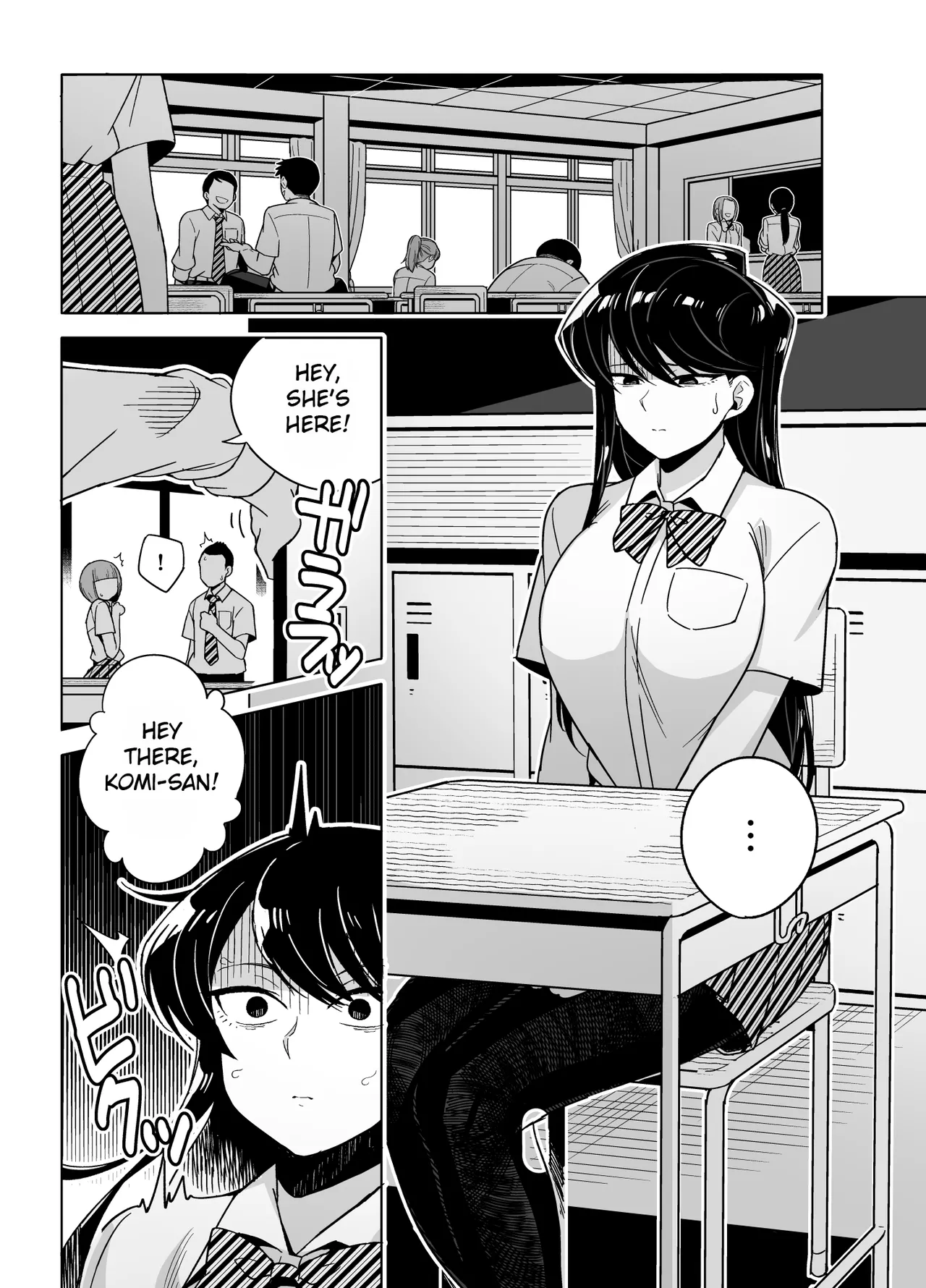 Komi-san NTR Manga page 1 full