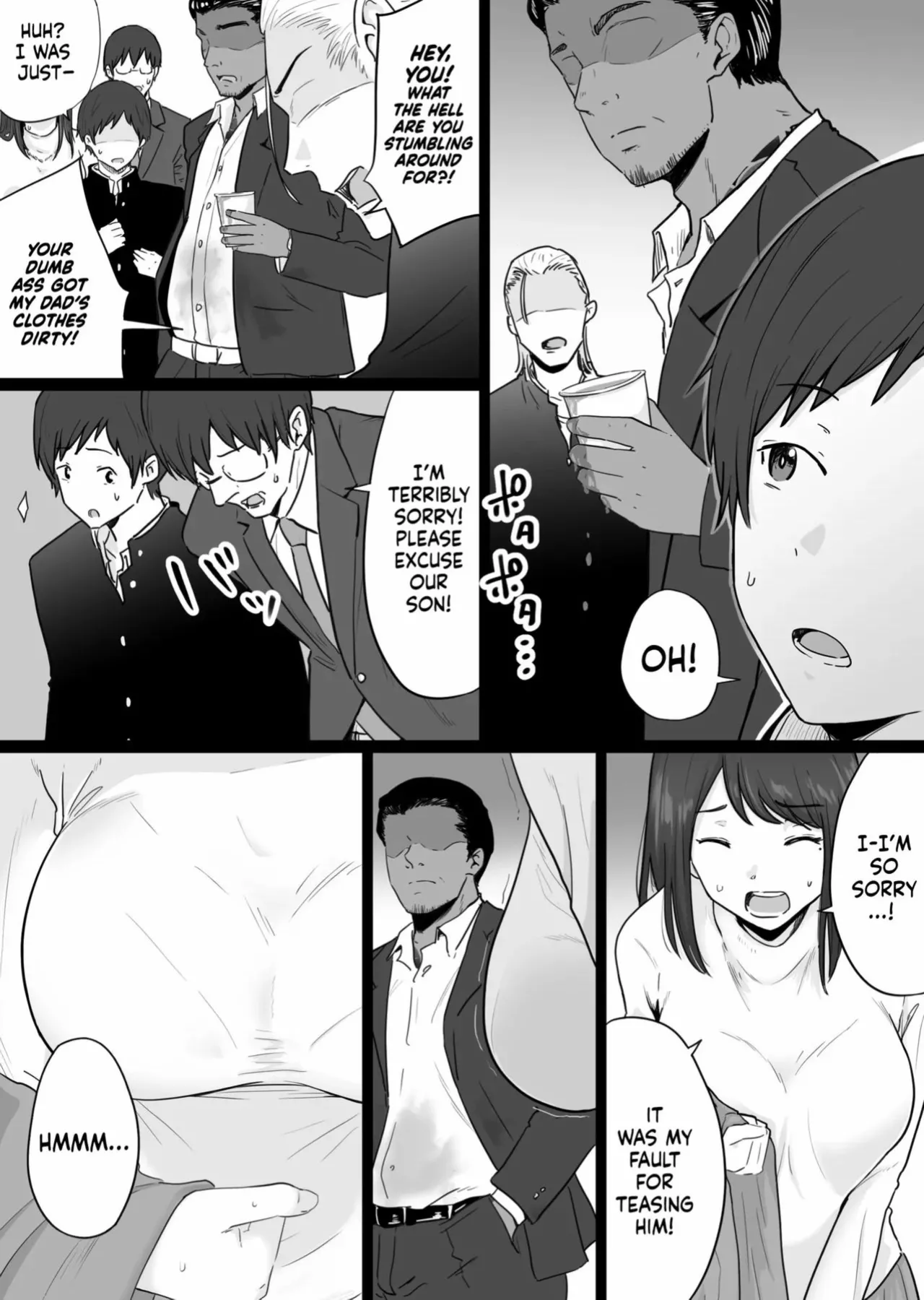 Houkai Kazoku -Hahaoya ga Yakuza to no Sex ni Hamatta Hanashi- | Broken Family - A Story About a Mother Who Became Addicted to Sex With a Yakuza page 3 full