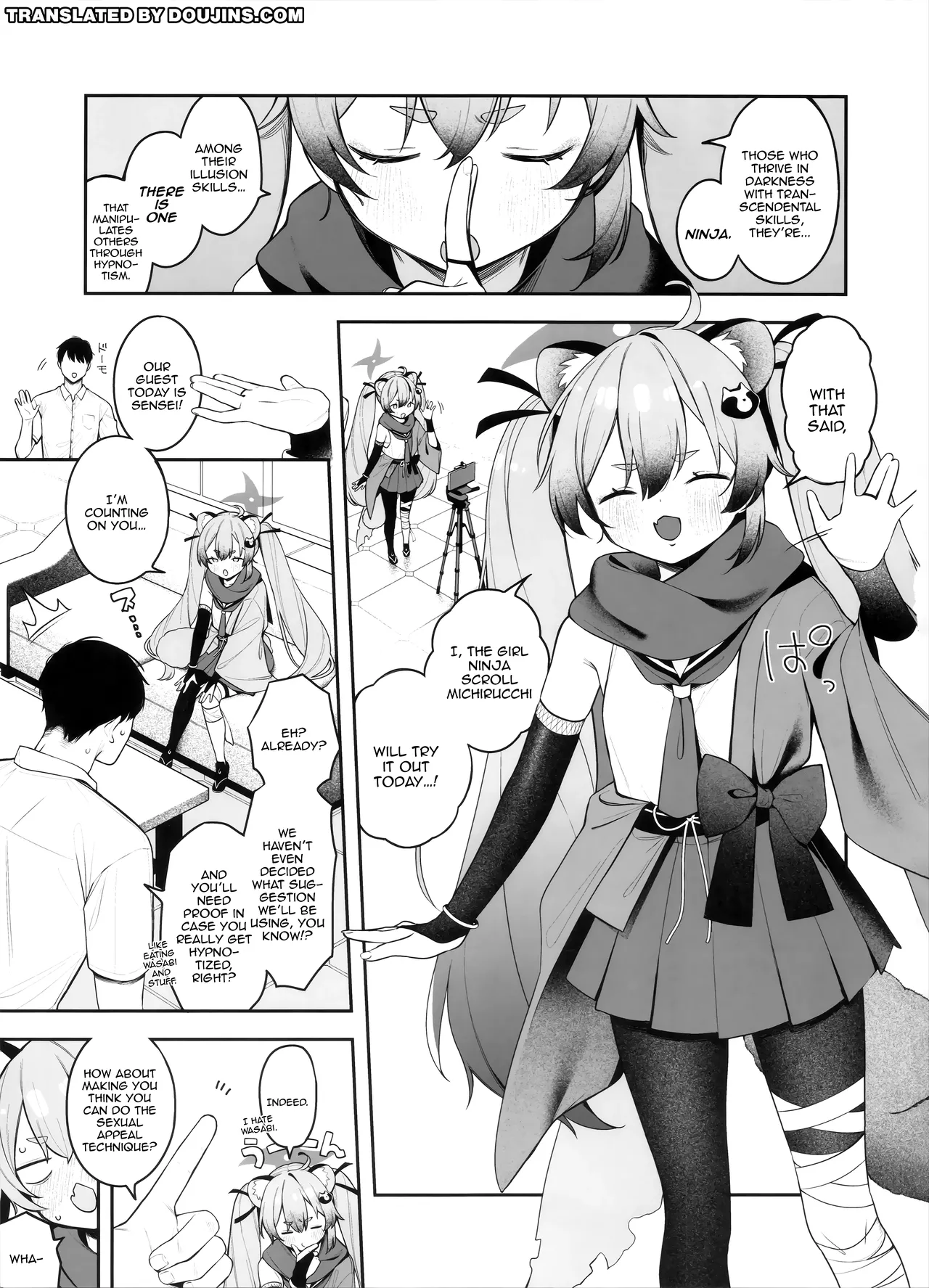 Shoujo Inpouchou Michirucchi | Girl Lewd Technique Scroll Michirucchi page 2 full