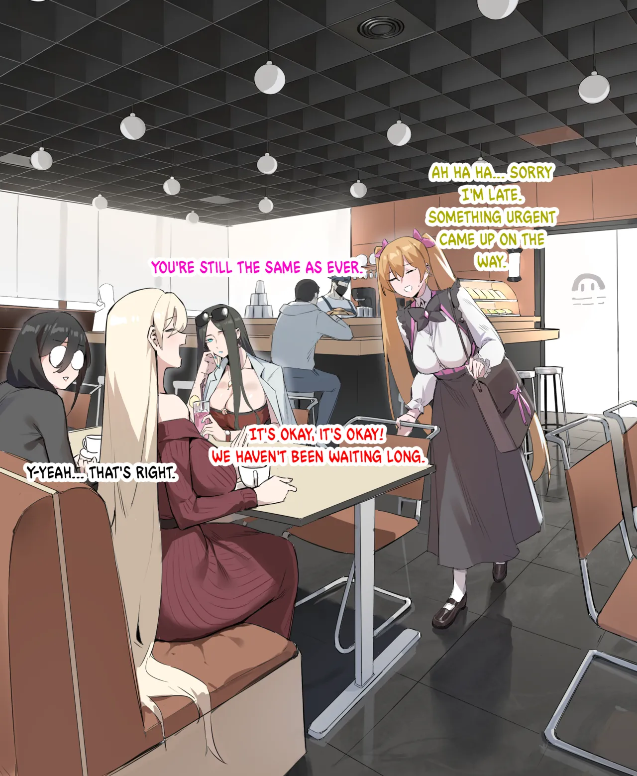 Sisters' Tea Party page 1 full