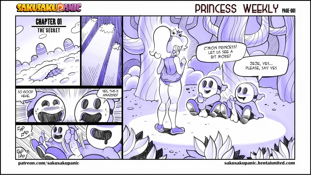 Sakurakasugano Sakusakupanic Princess Weekly #1 page 1 full