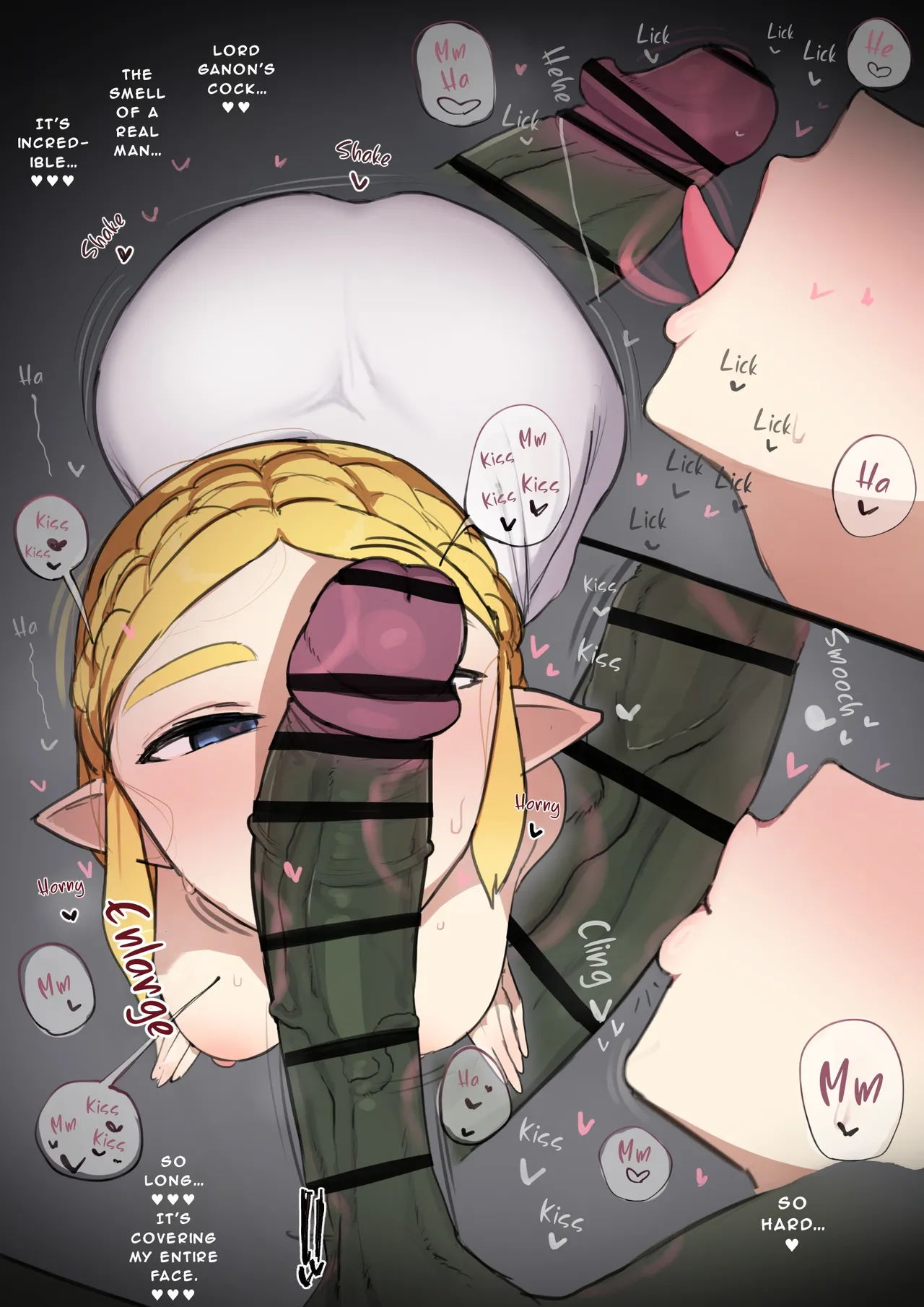 Zelda x Ganon Blowjob page 5 full
