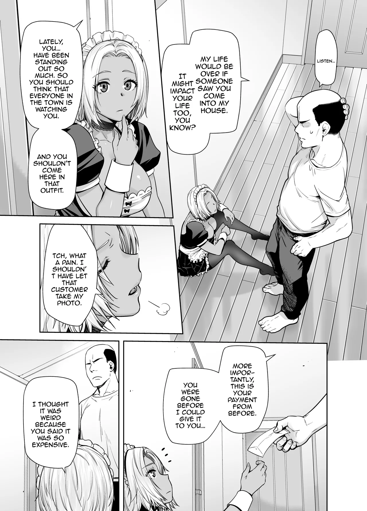 Tannin no Meido ni Nacchatta KURO GAL 2 /  The Black Gal Who Became The Homeroom Teacher's Maid 2 page 9 full