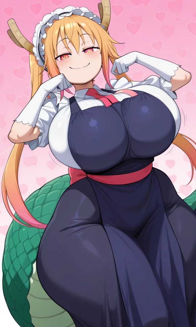Kobayashi-san maid dragon - Tohru daidoujipv ai generated page 4 full