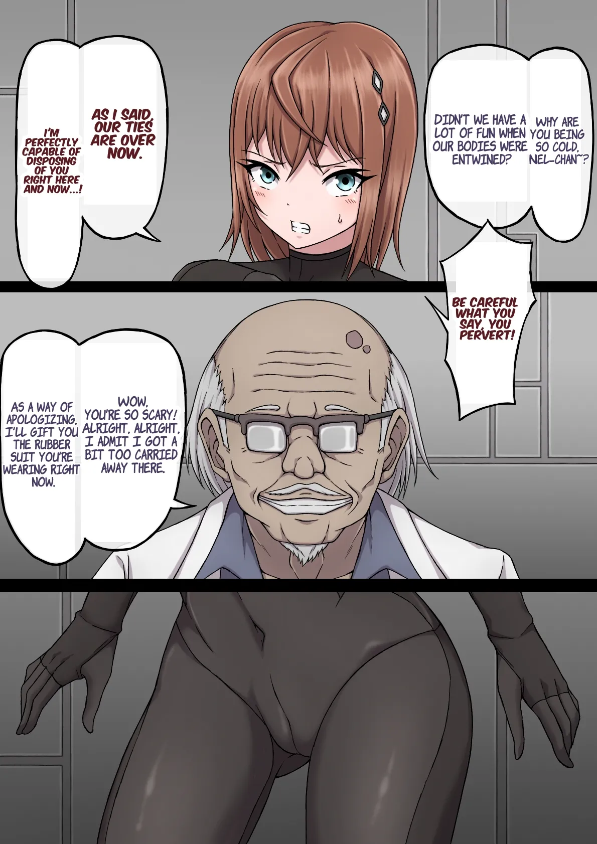 Lady Spy Nel Becoming The Test Subject of a Mad Perverted Scientist page 10 full
