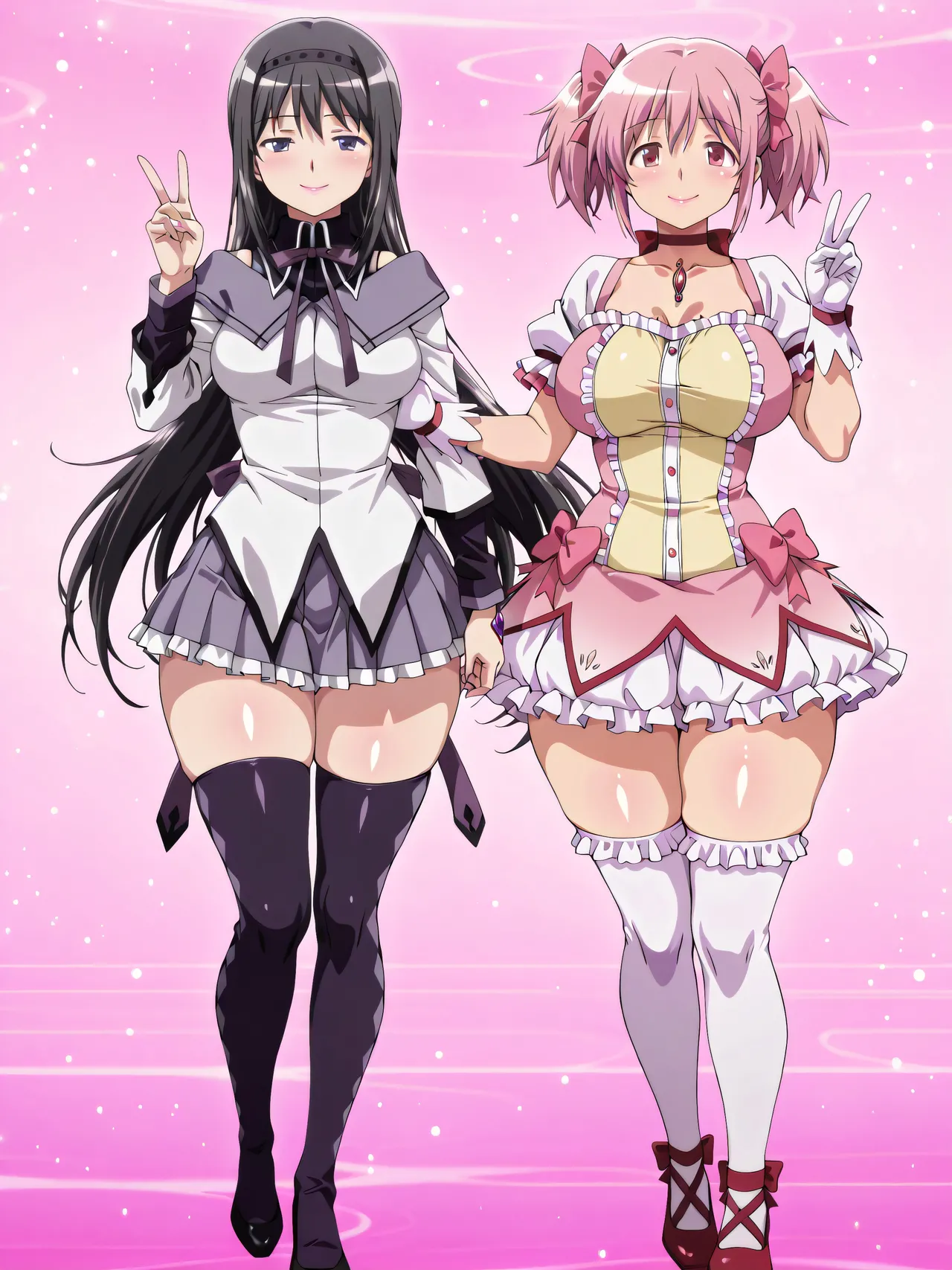 Madoka Kaname x Homura Akemi page 5 full