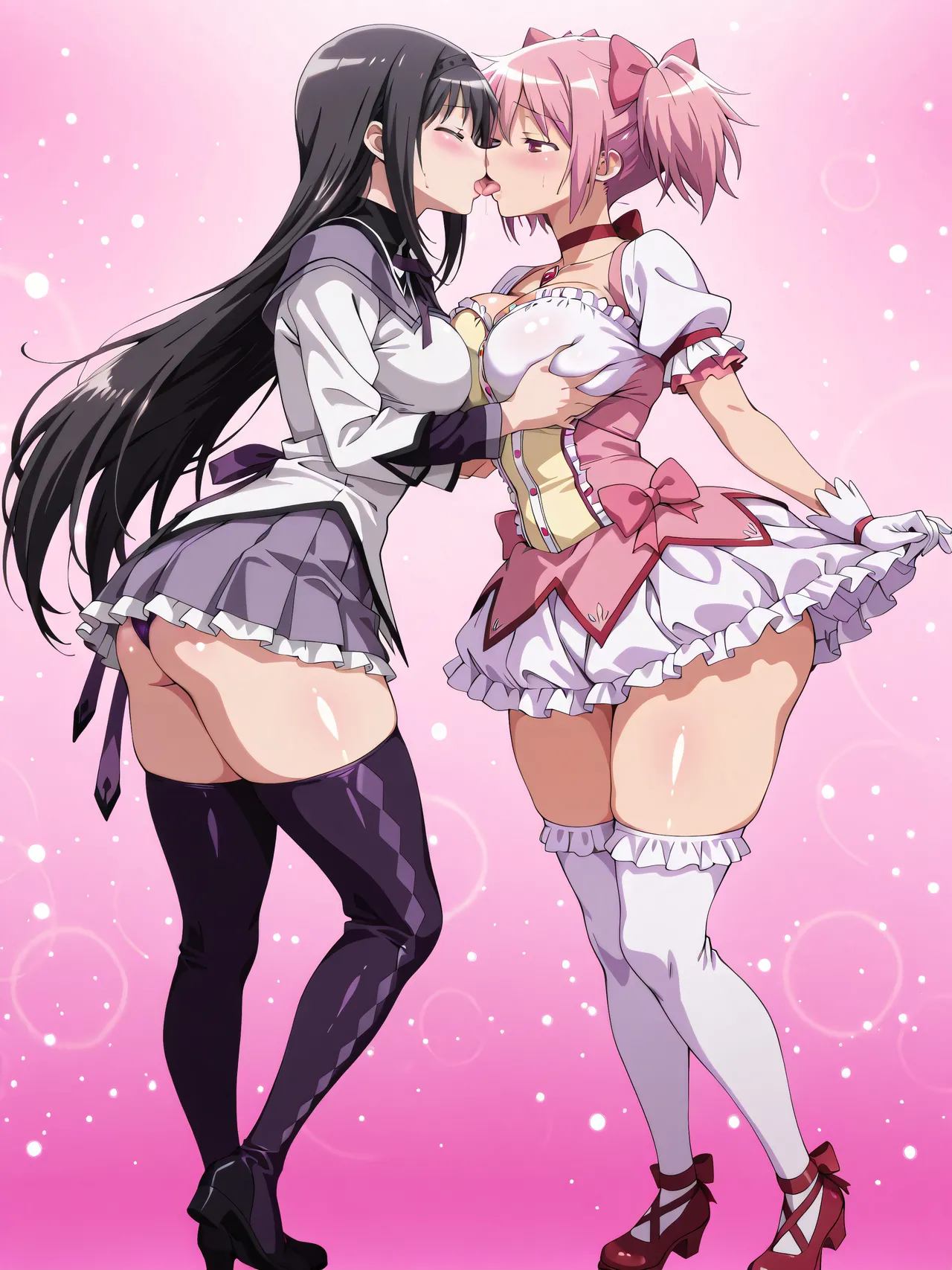 Madoka Kaname x Homura Akemi page 8 full