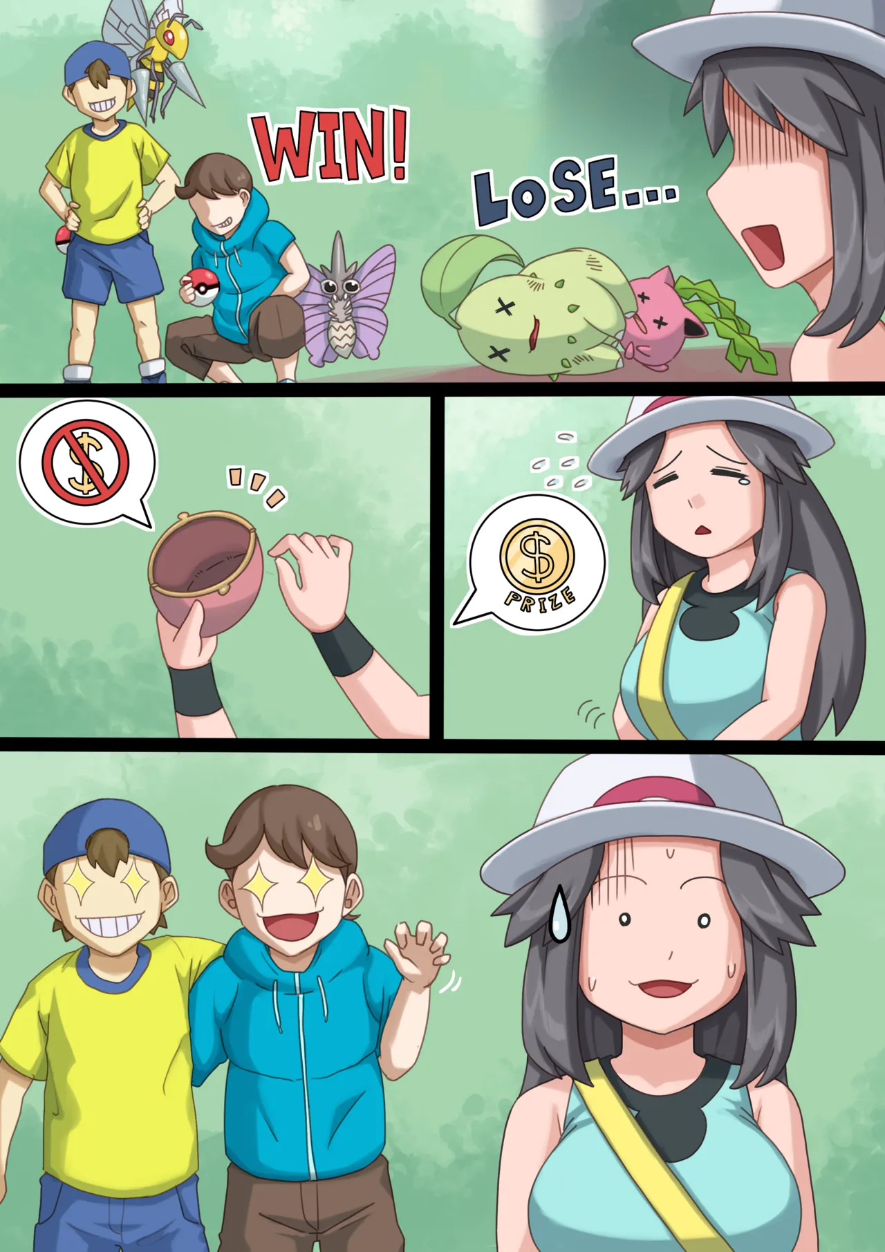 Leaf-chan gets paid with her body page 2 full