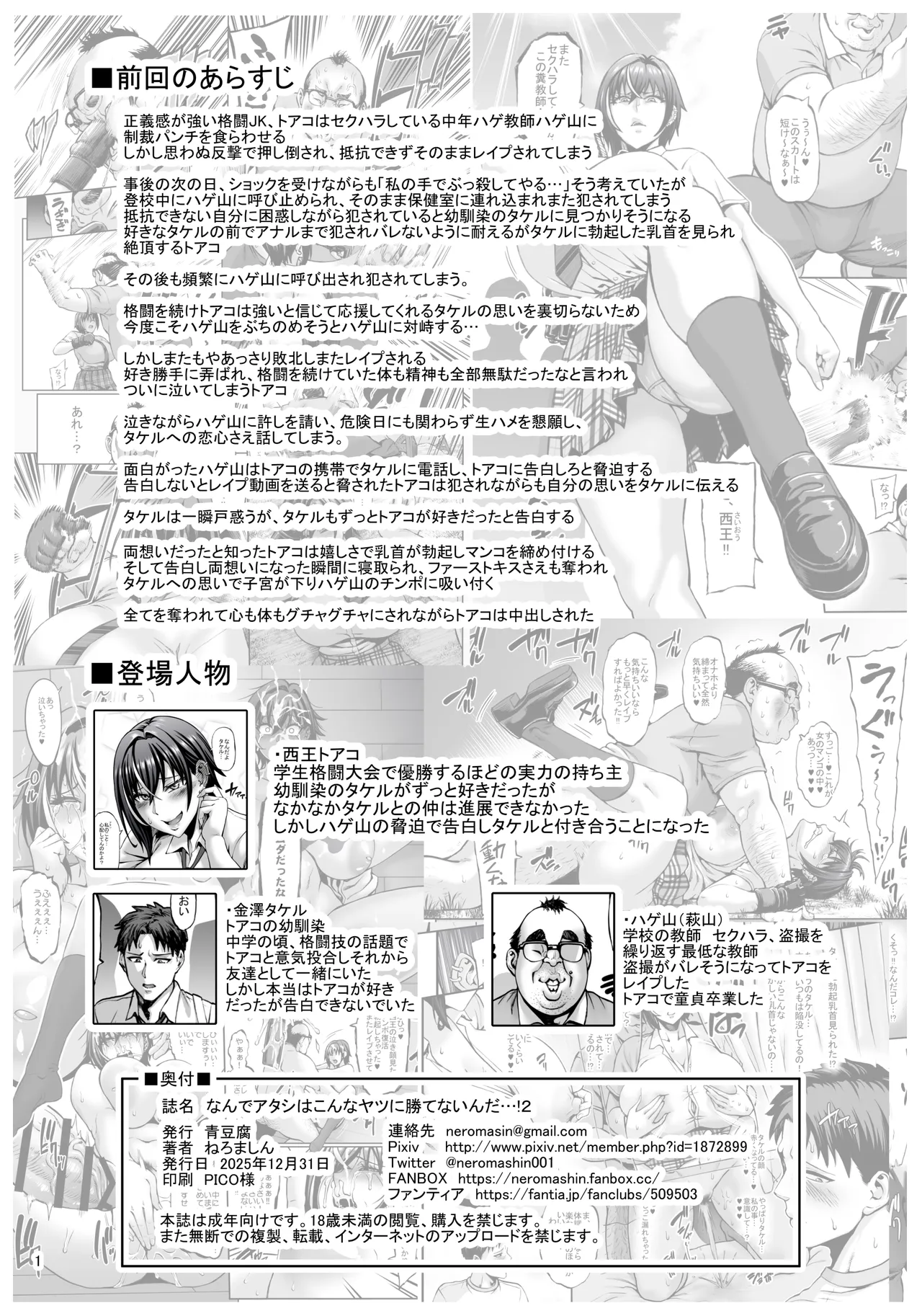 Nande Atashi wa Konna Yatsu ni Katenai nda...! 2 page 2 full