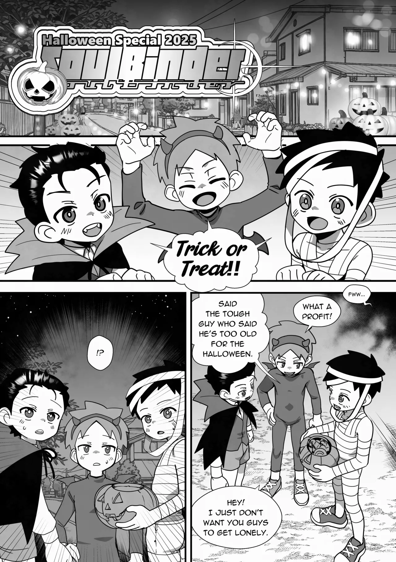 Halloween Special 2025 Soulbinder page 1 full