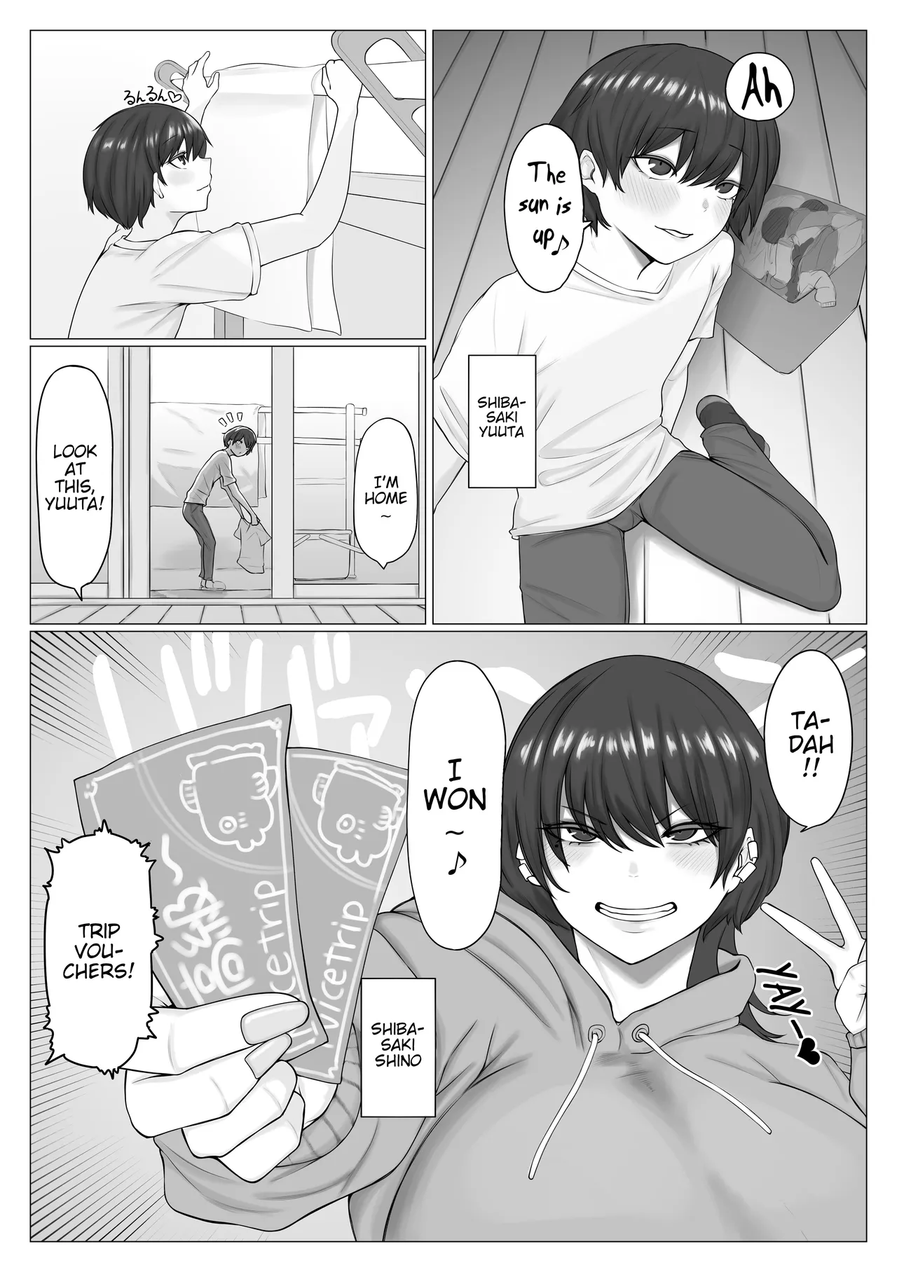 Shitei ga Ryokousaki de Mechakucha Sex suru Ohanashi page 2 full