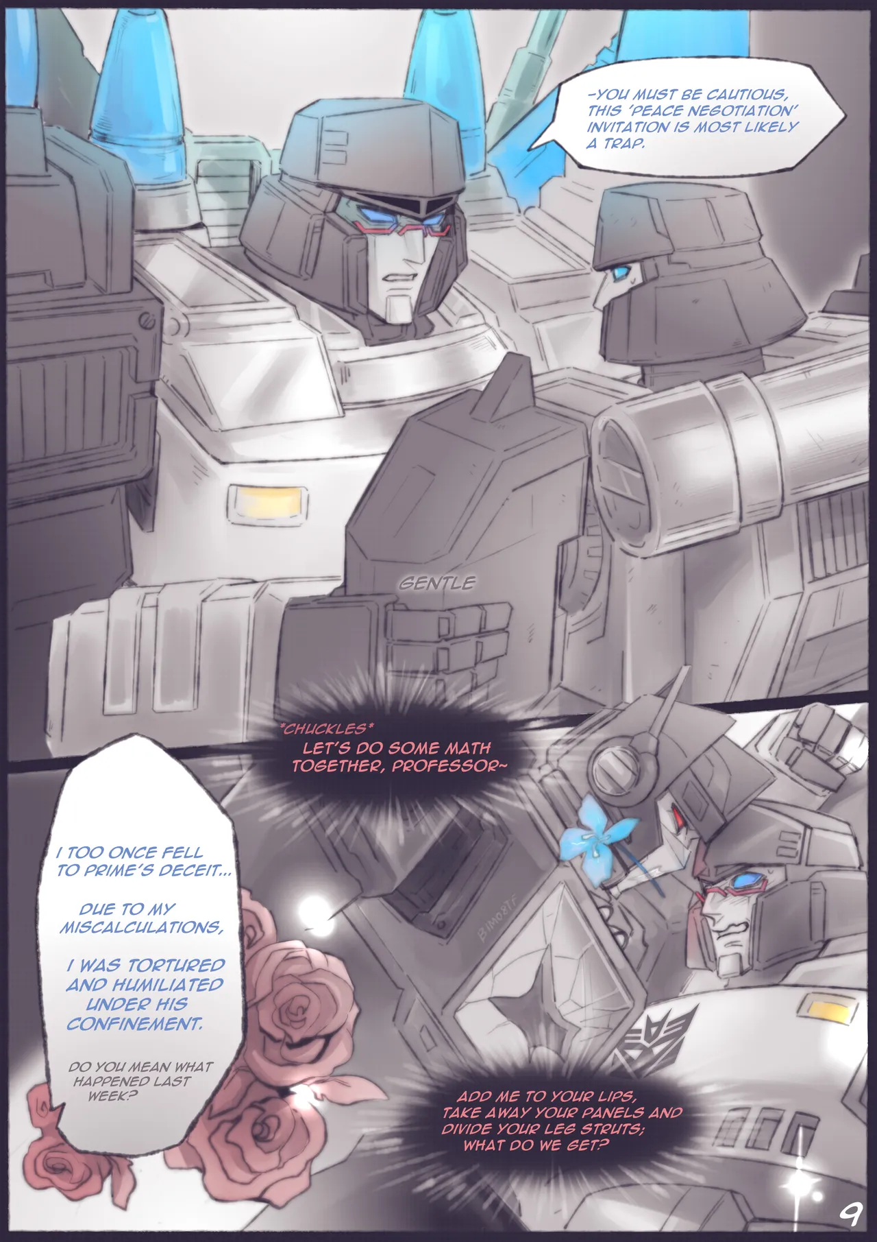 Shattered Glass! MOP Wedding Comic page 10 full