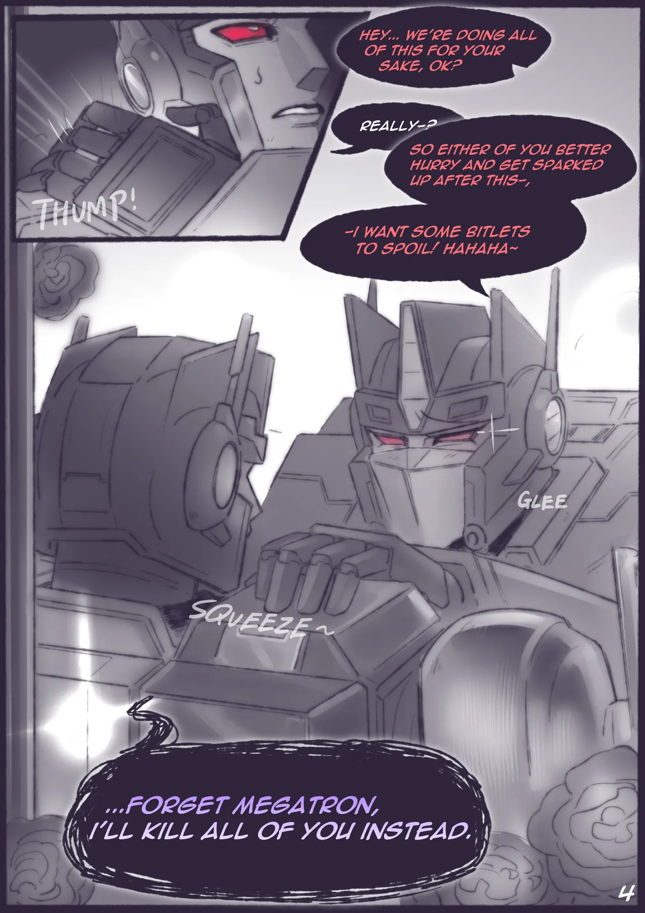 Shattered Glass! MOP Wedding Comic page 5 full