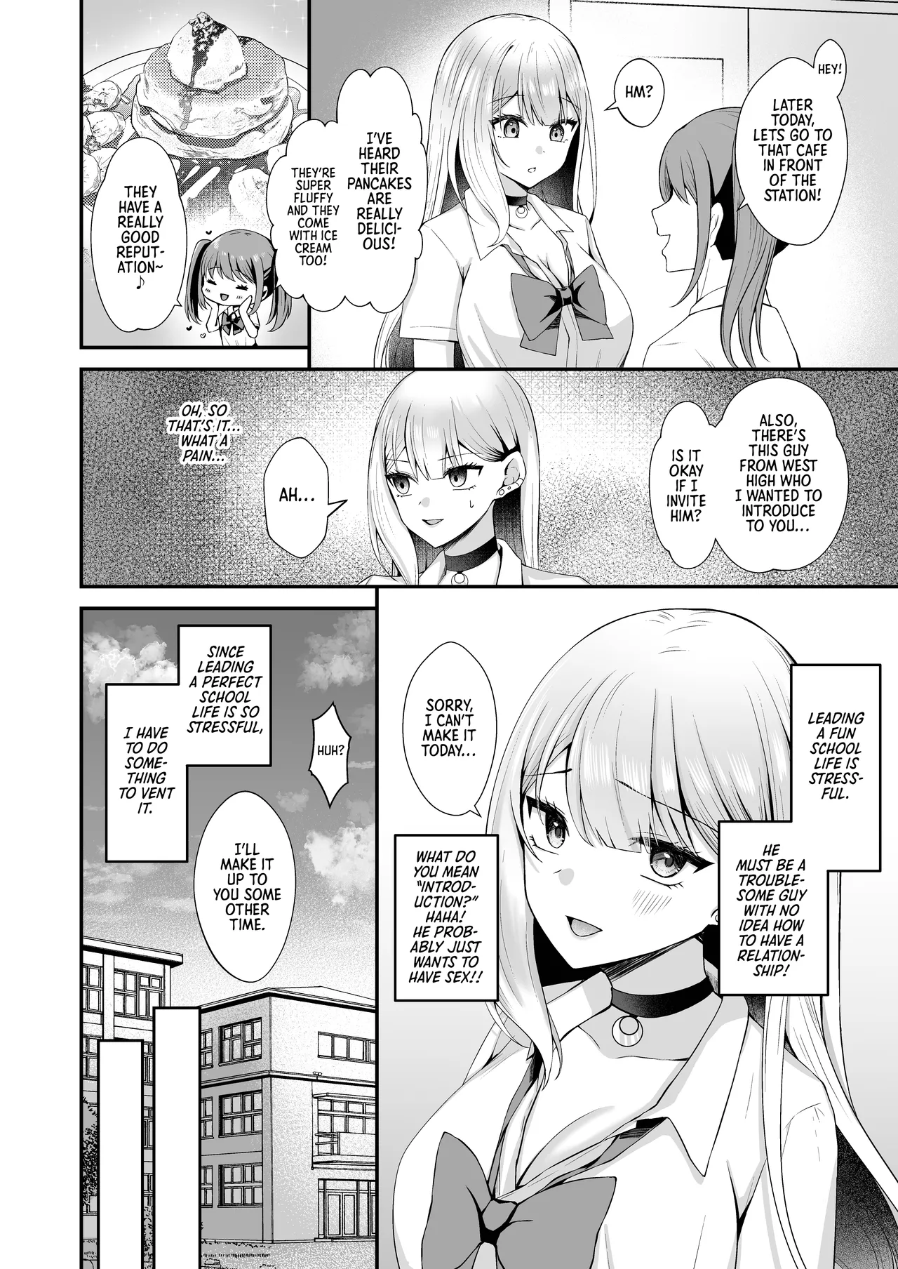 Kinpatsu Gal ga Hadaka Douzen de Soto ni deru to... | If a Blonde Gyaru Were to Go Outside Almost Naked... page 6 full