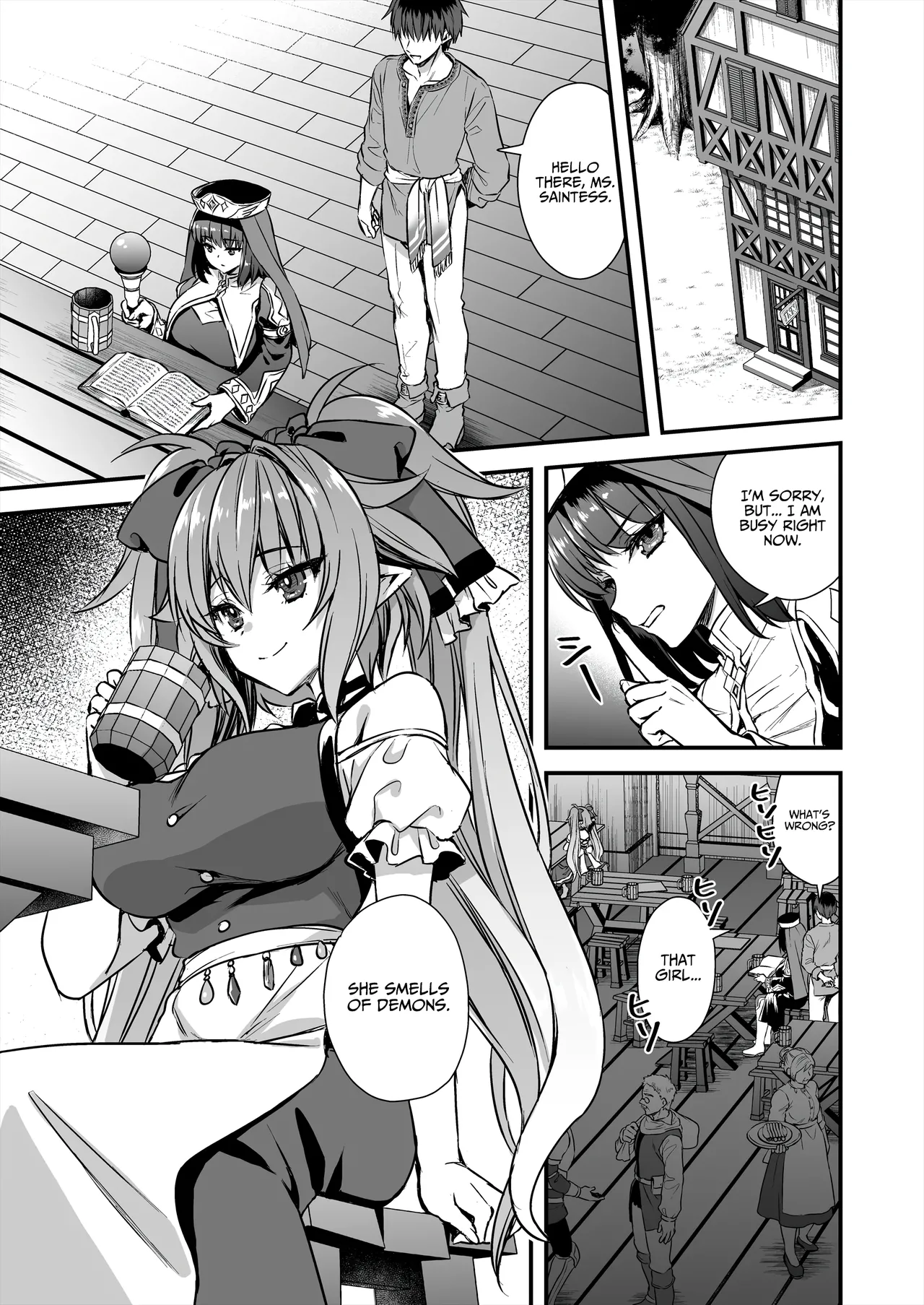 Isekai Elf Hatsujou no Magan 8 ~Succubus Netori Hen~ | Otherworldly Elf's Demon Eye of Arousal 8 ~Succubus NTR Arc~ page 6 full