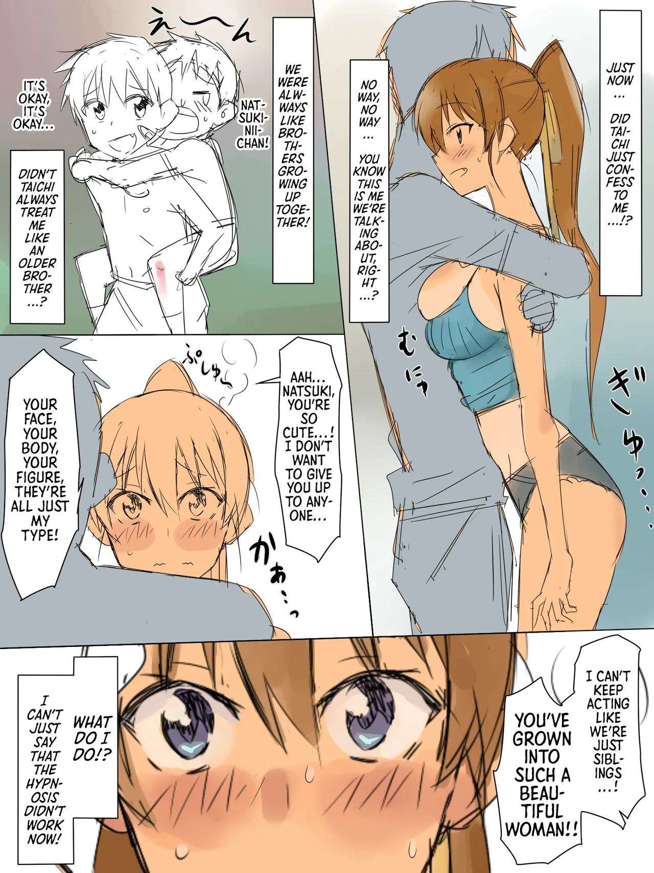 A Story About Using Hypnosis to Make the Childhood Friend Who Was Like an Older Brother to Me into My Lover page 6 full