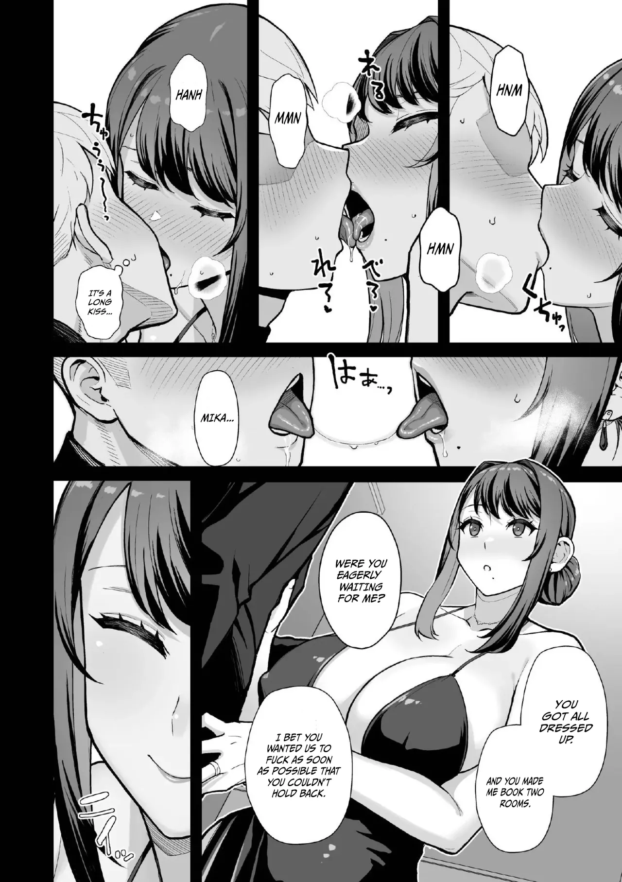 Rabuho de Dēto Kabe-Goshi ni Oyako to Sorezore Rei Rei Suru Hon  - A Book About Dating In a Love Hotel With Mother And Daughter Through The Wall page 9 full