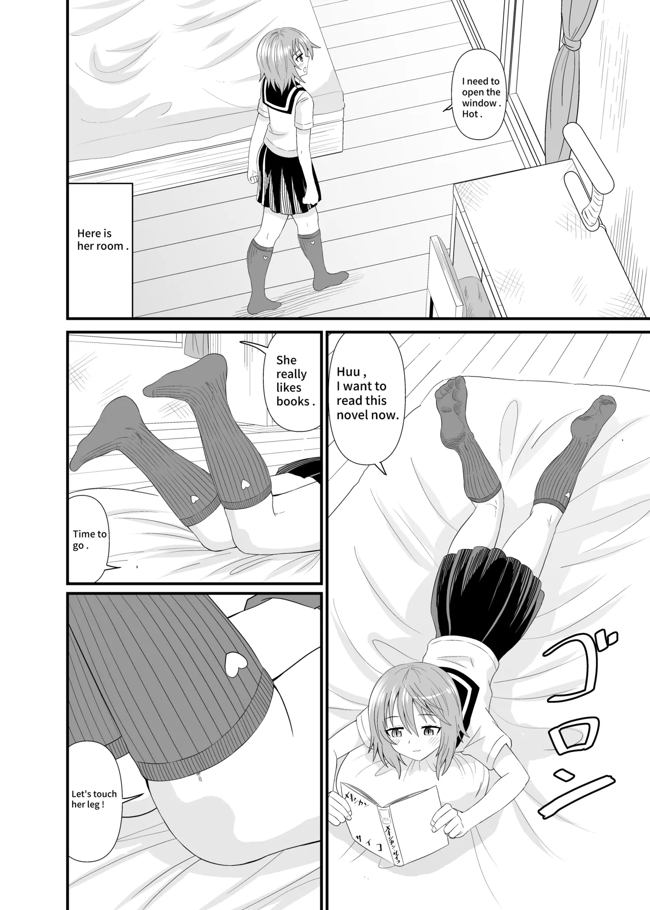 Navy Blue Socks Are So Goood page 9 full