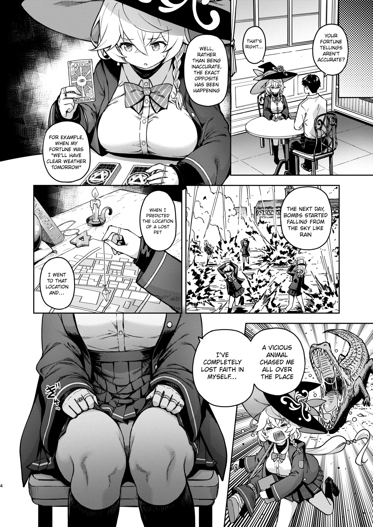 Arcana no Michibiki nan desu, Unmei nan desu. | A story about having sex with Eri under the guidance of Arcana page 4 full