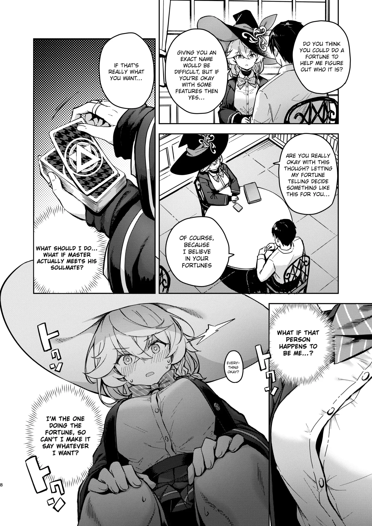 Arcana no Michibiki nan desu, Unmei nan desu. | A story about having sex with Eri under the guidance of Arcana page 8 full