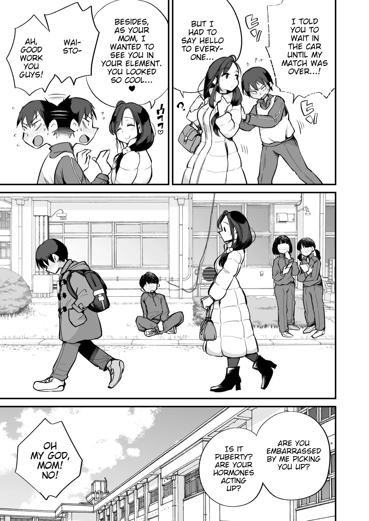 Guigui Kuru Gibo to AV Kanshou ~Love Hotel Hen~ | Watching Porn with my Pushy Stepmom ~The Love Hotel~ page 6 full