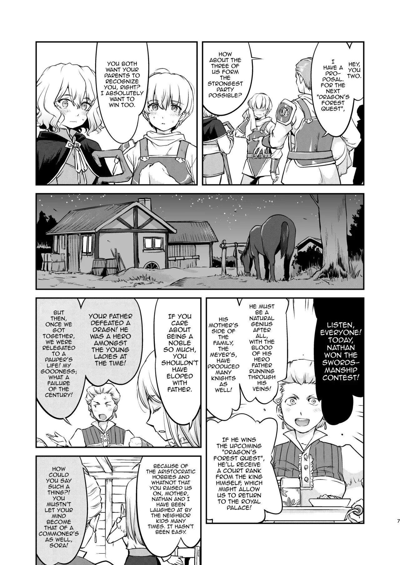Isekai TS Ouji o Tasuketa Dake Nanoni Quest Hen page 7 full