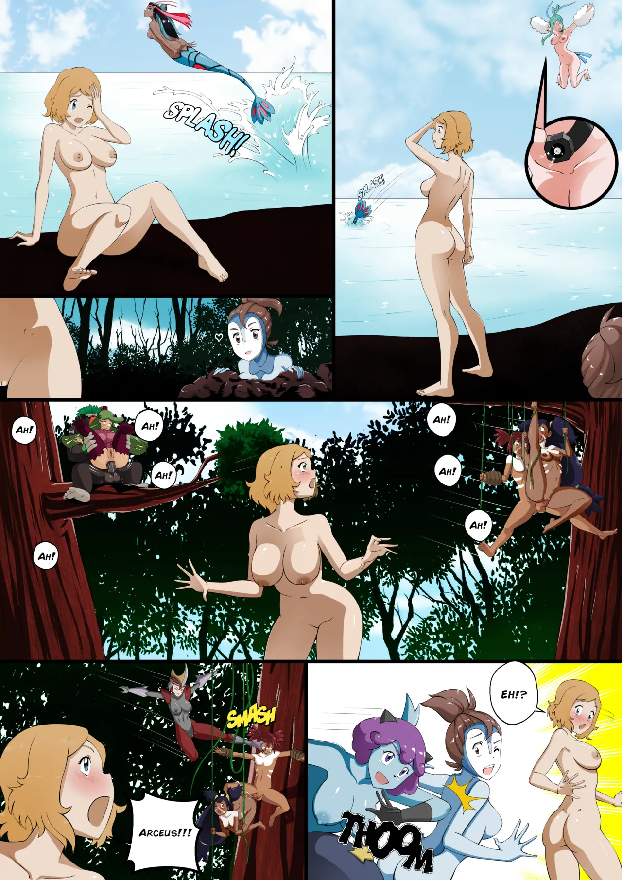 Pokemon: Into the Safari Zone! A wild hunt for Serena. page 6 full