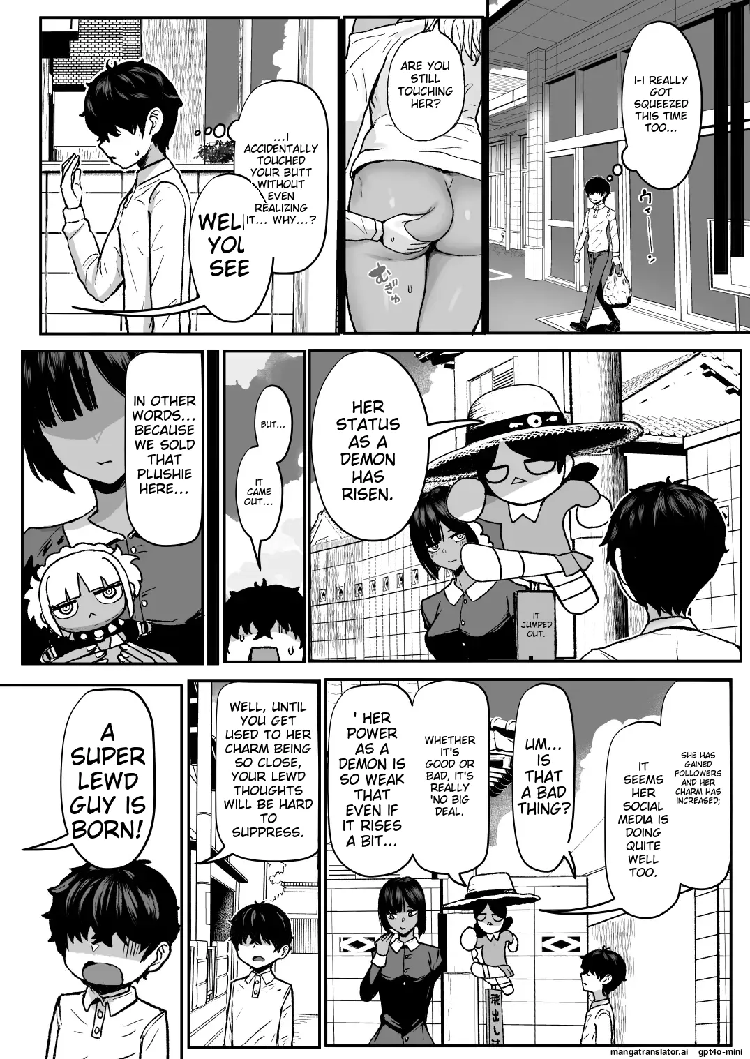 Kuro-Gyaru Succubus Maid Devours Her Master - 4 page 9 full