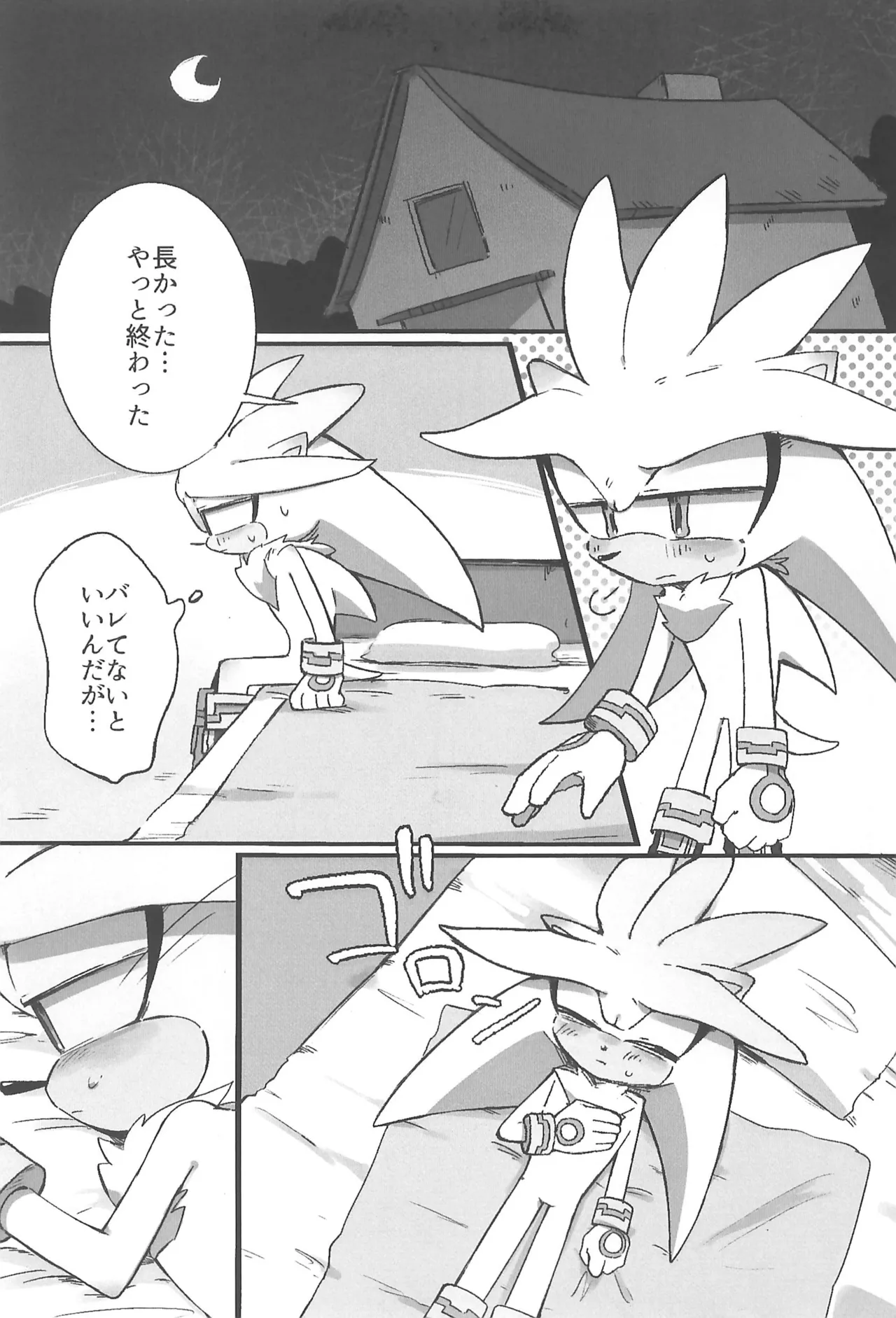 Silver ga Hidoi Me ni Au dake no Hon. page 9 full