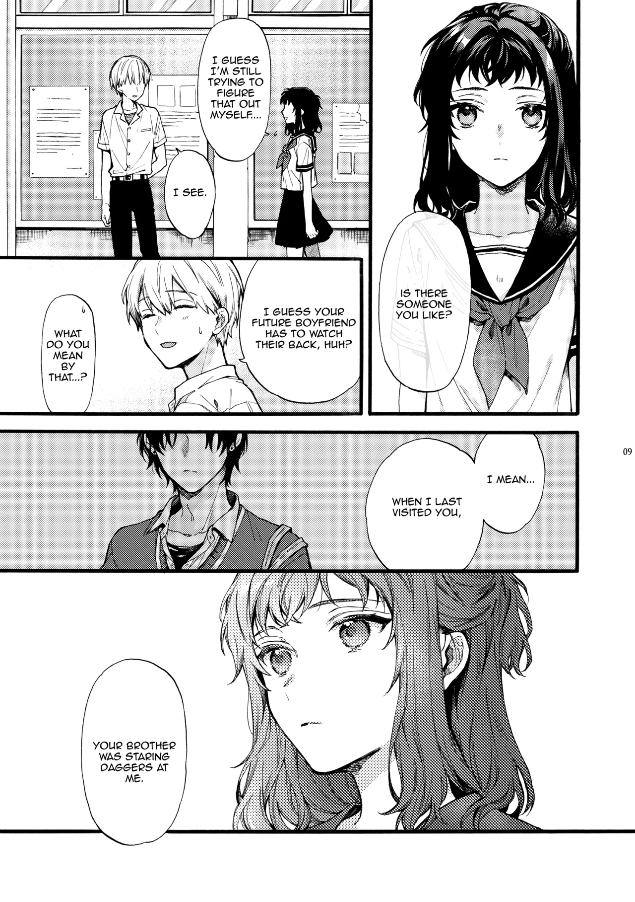 Kono Hito Kareshi ja Arimasen!!  ~Shinomura Kyoudai no Mukashibanashi~ | This Guy is NOT my Boyfriend!! ~The Shinomura siblings: Natsuki side story~ page 9 full