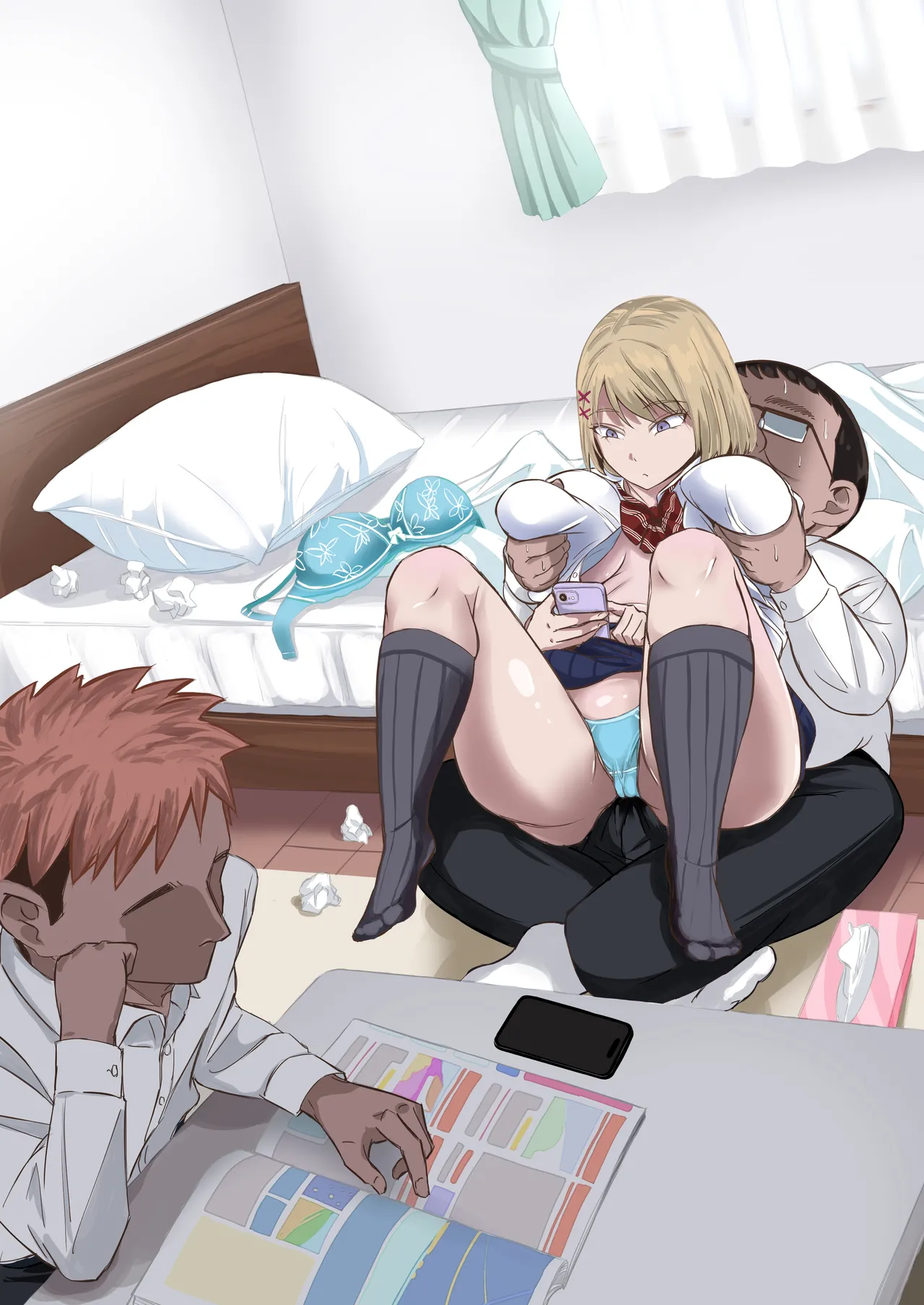 It seems like everyone except me has lost their concept of eroticism, so I decided to fuck her in front of her boyfriend page 2 full