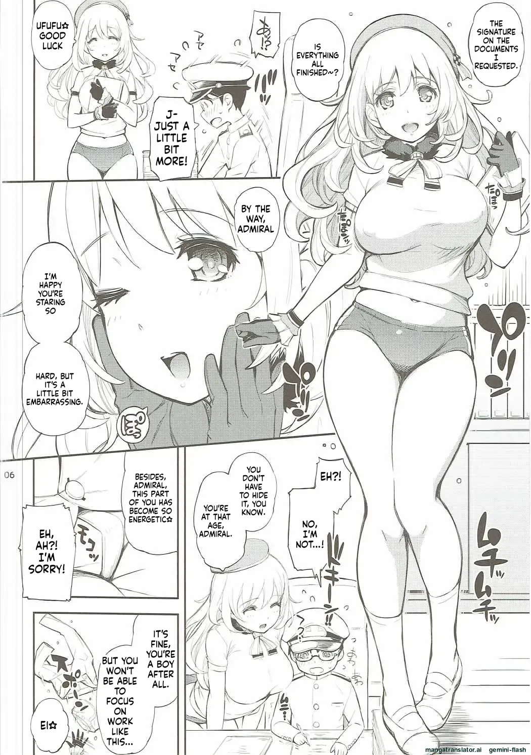 Atago-san to Chinjufu Bloomer Jihen page 5 full