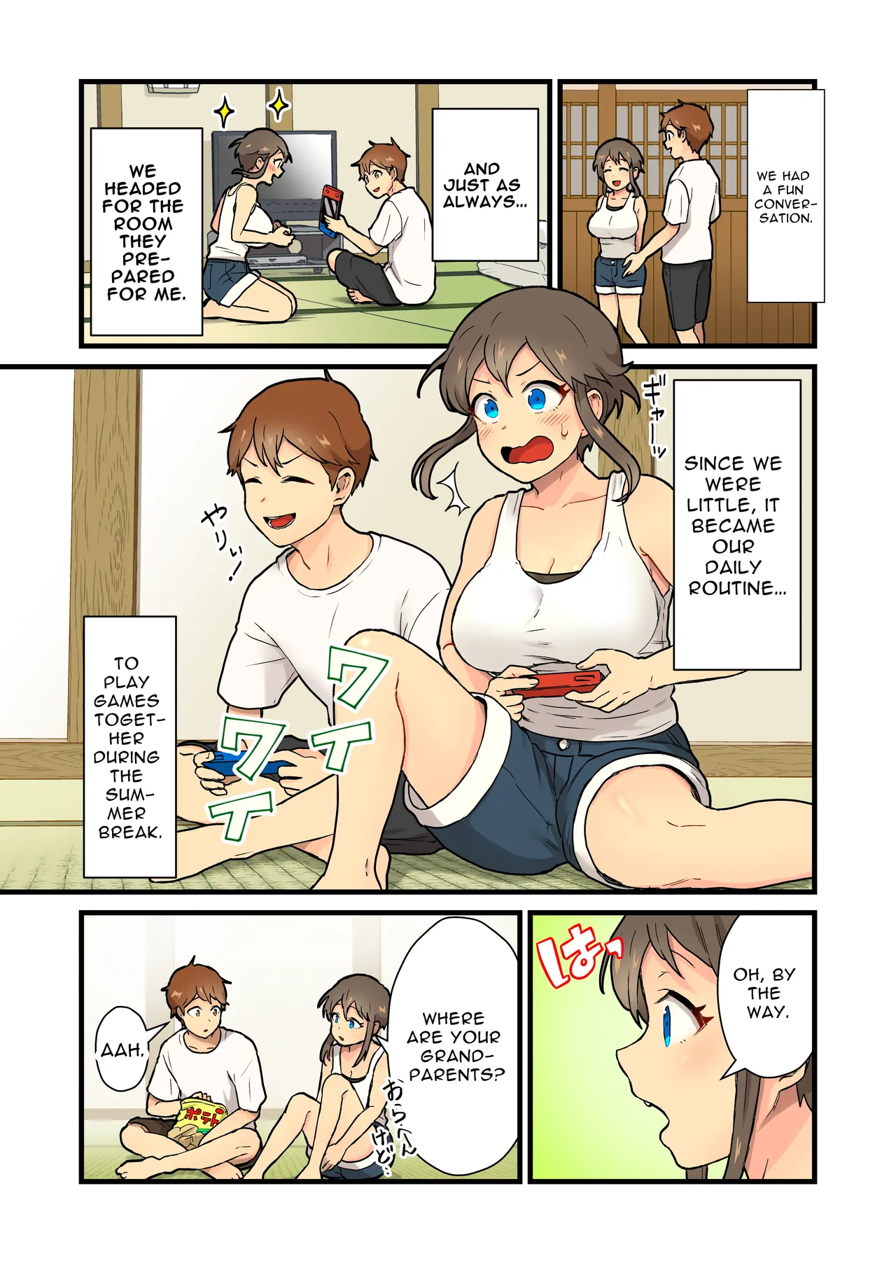 Hisashiburi ni Atta Inaka no Onna Tomodachi Issen Koechau | Crossed The Line with my Rural Town Female Friend page 6 full