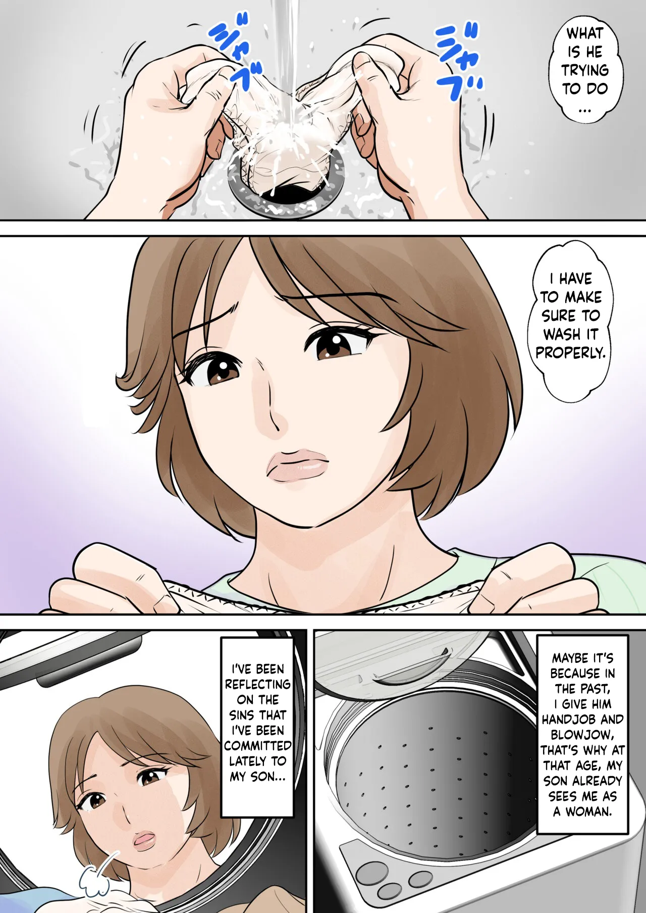 Mother and Child Living Together Chapter 3 : Resistance page 5 full