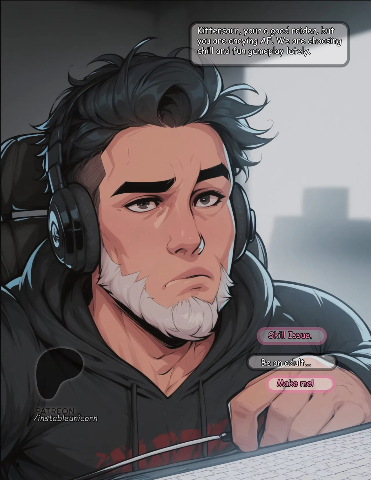 Kittensaur Origins - InstableUnicorn - AI generated page 4 full