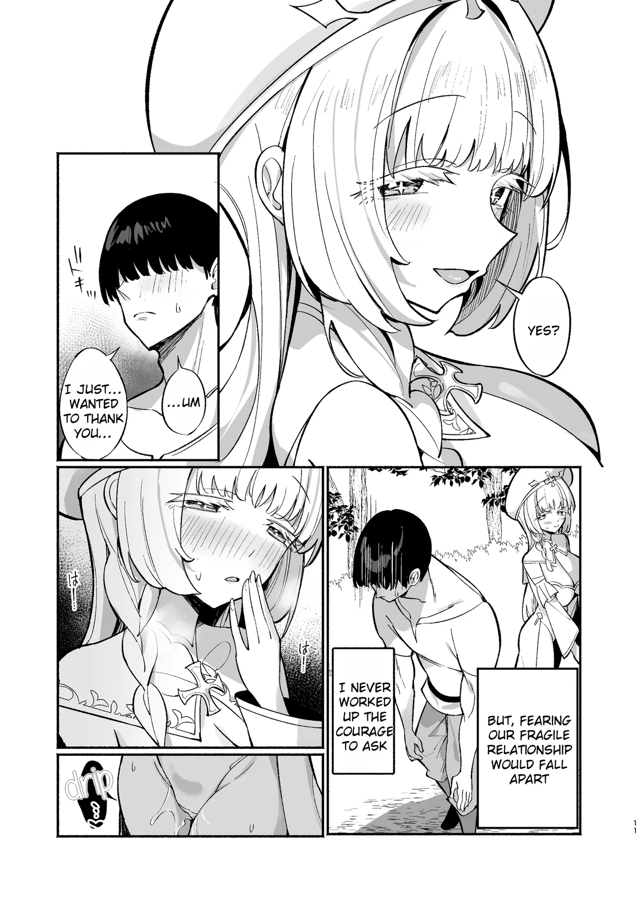 Mint-neesan wants to be lovey-dovey with Warrior-kun ~Seduced by the aggressive short-stack healer~ page 10 full