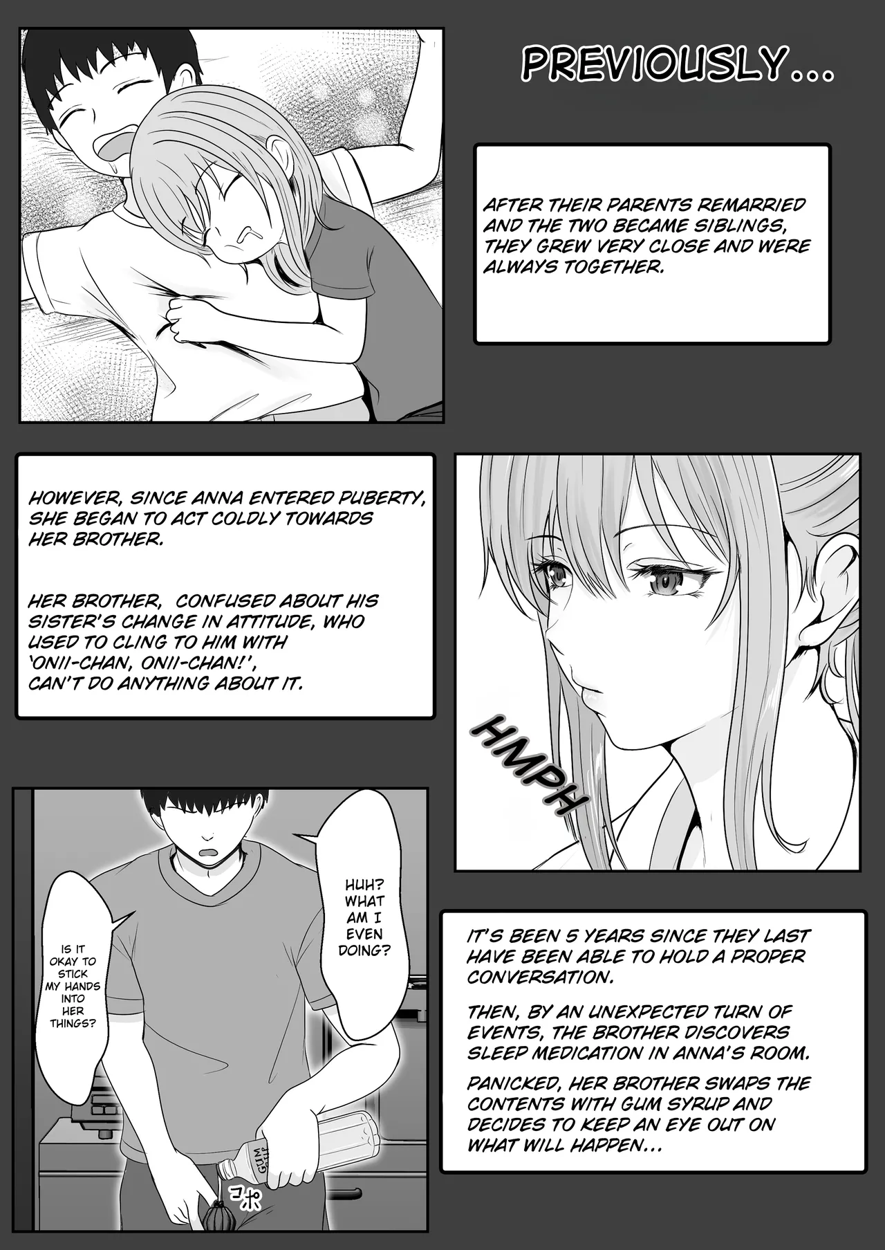 Half Gimai to no Amai Nichijou to Noumitsu Sex page 3 full