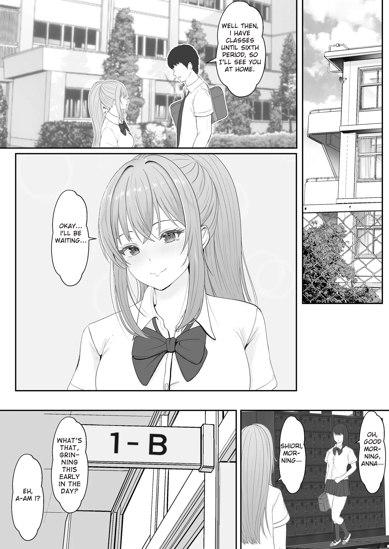 Half Gimai to no Amai Nichijou to Noumitsu Sex page 9 full