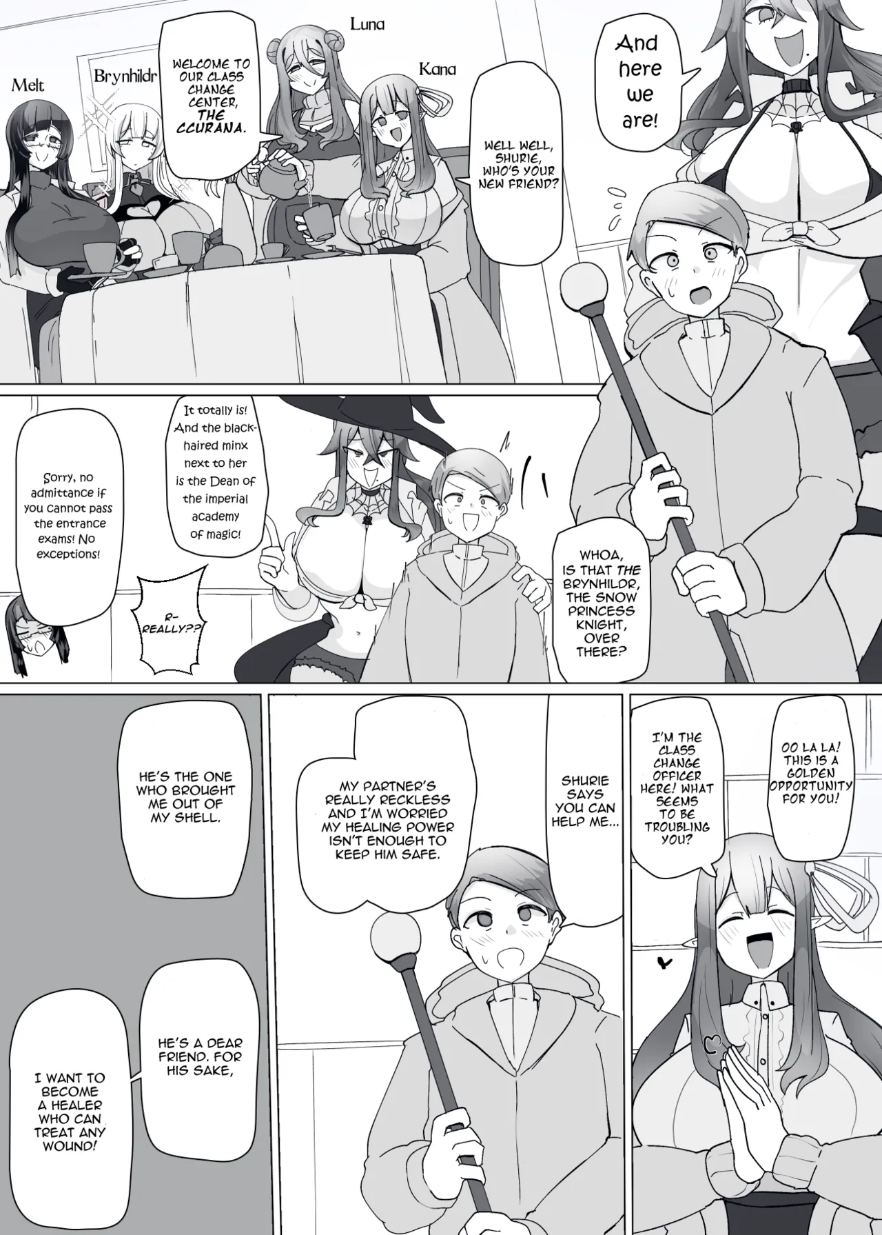 Matenshoku no Yakata 10 | The House of Evil Class Change 10 Necropuppeteer page 4 full